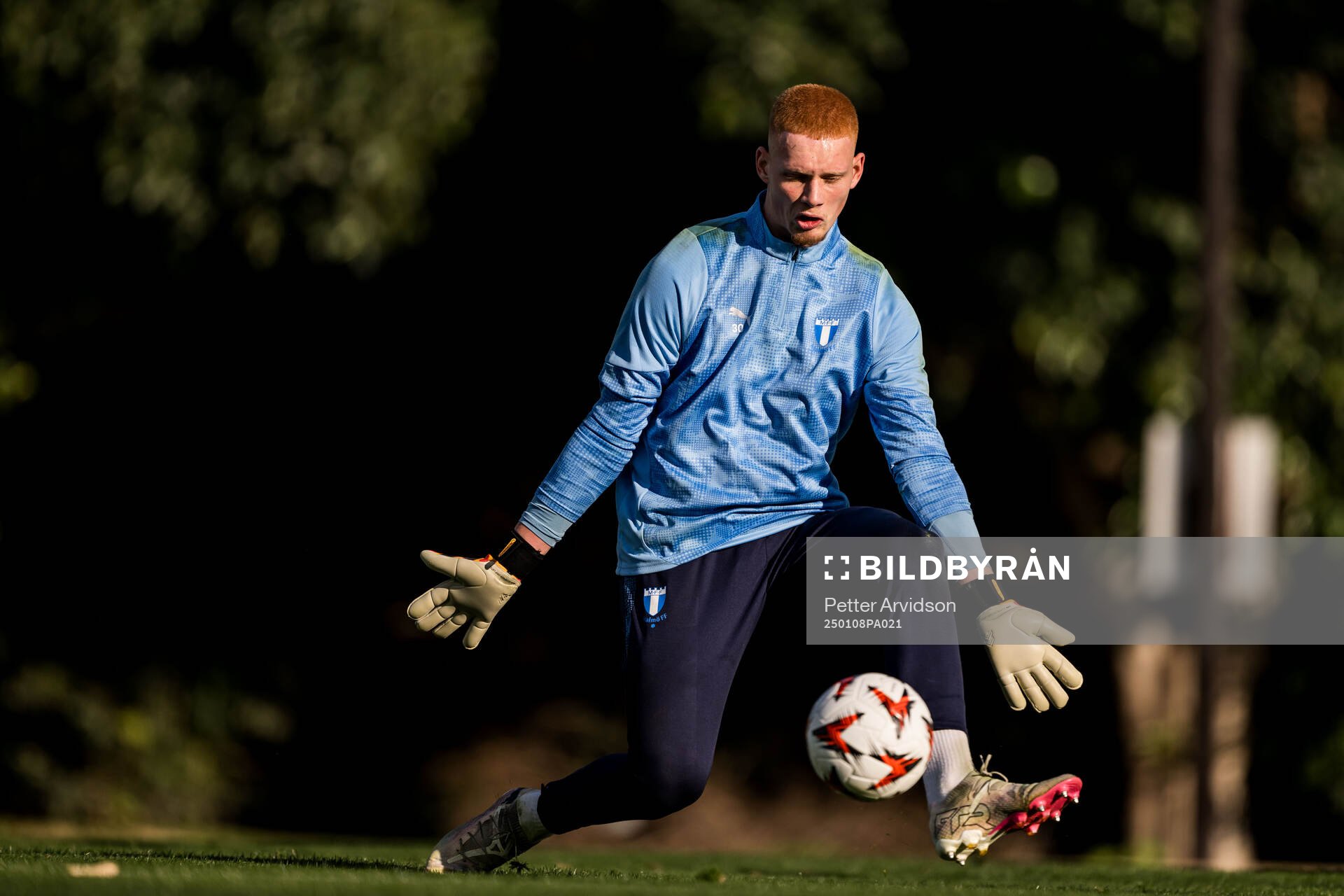 Malmö FFs målvakt Joakim Persson