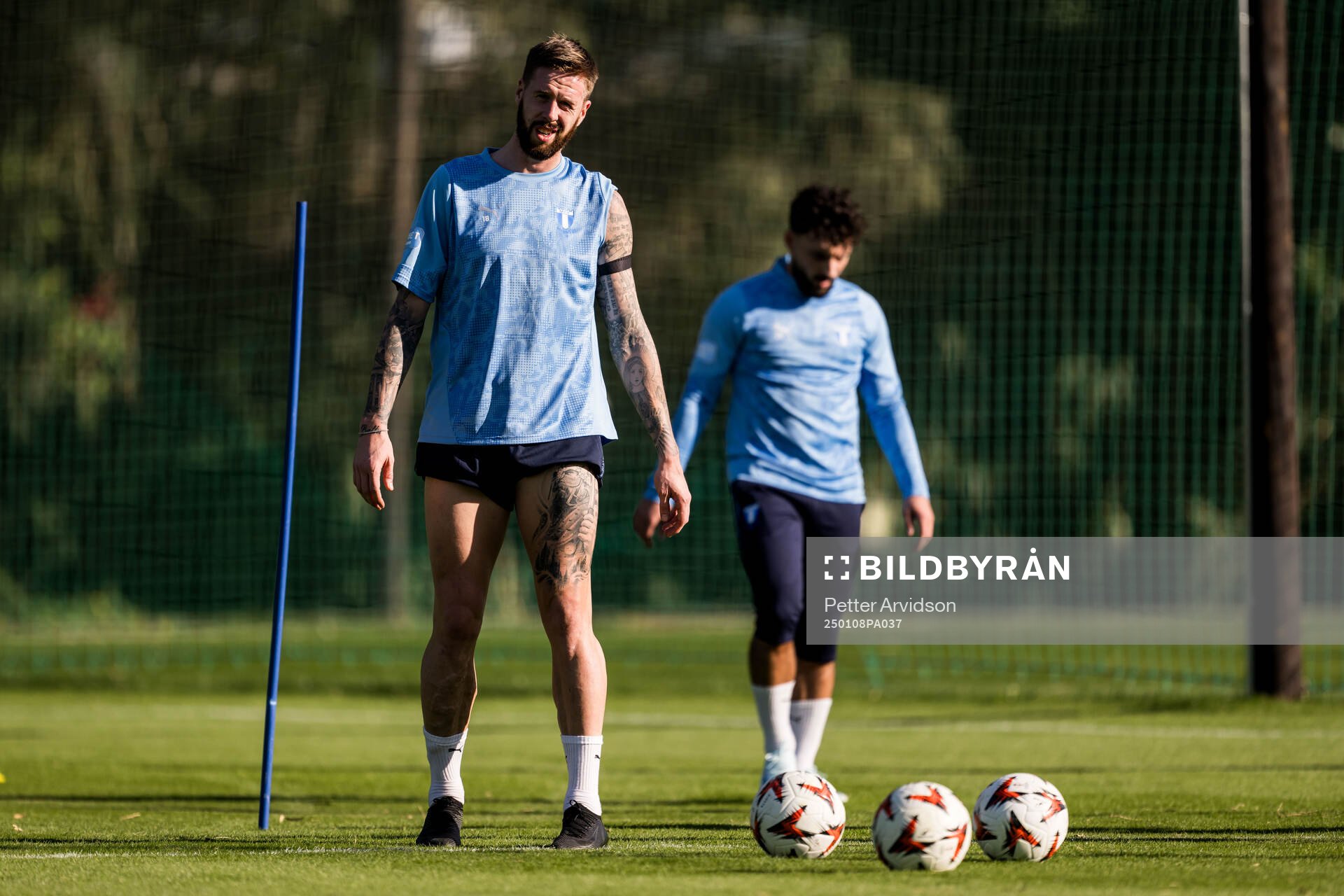 Malmö FFs Pontus Jansson och Sead Haksabanovic