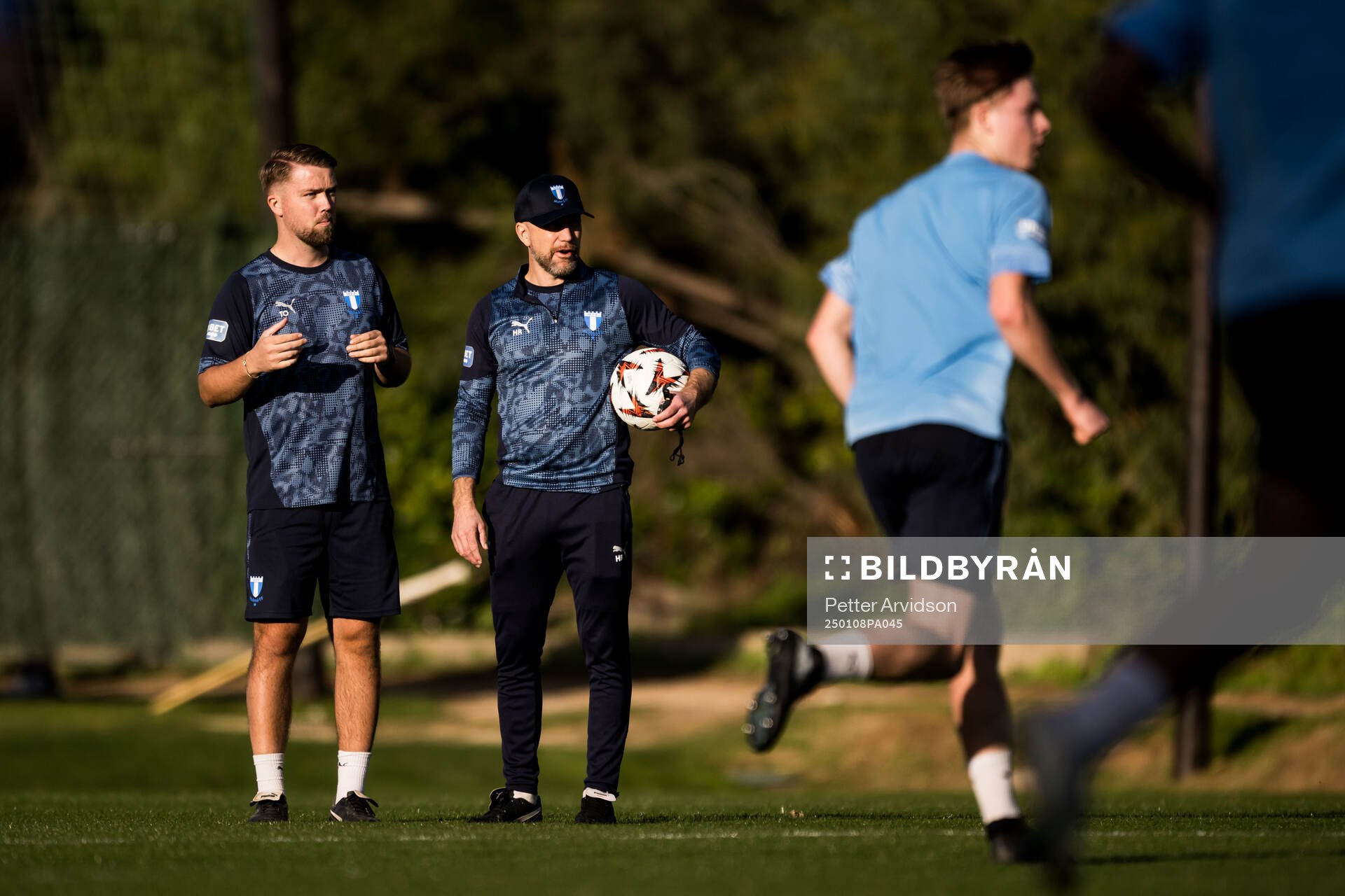 Malmö FFs assisterande tränare Theodor Olsson och
