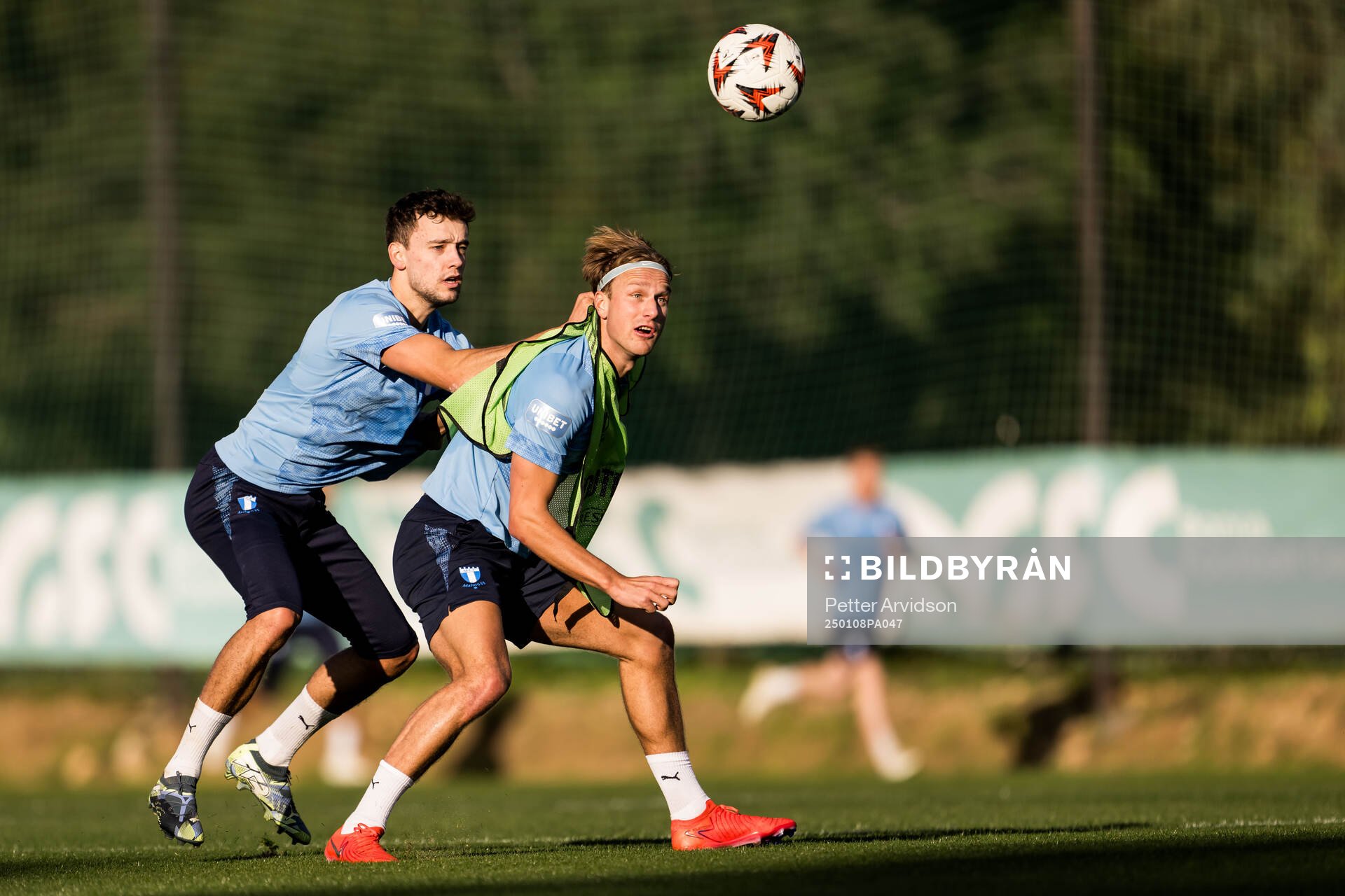 Malmö FFs Colin Rösler och Erik Botheim