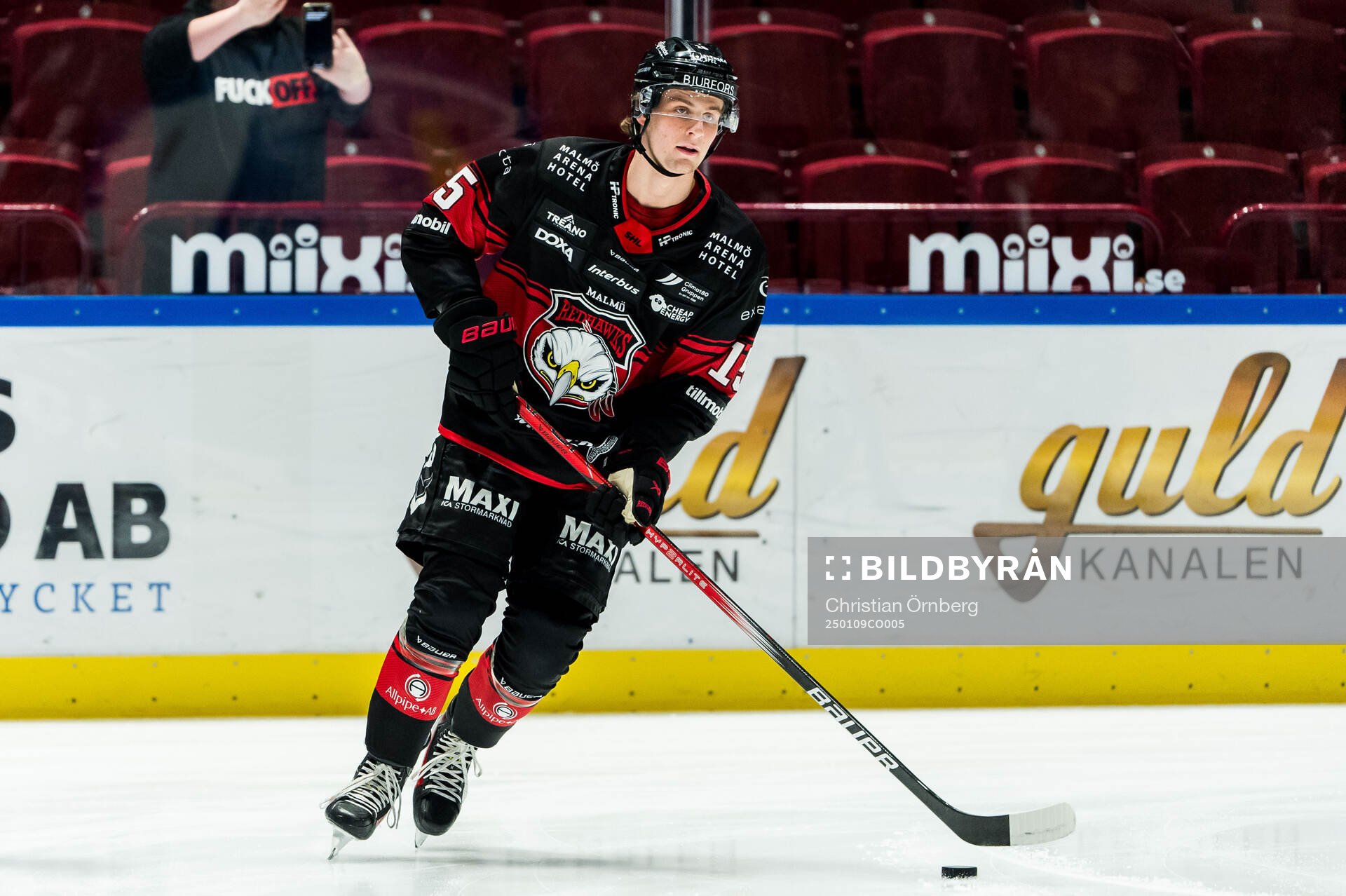 Malmö Redhawks Freddie Larsson