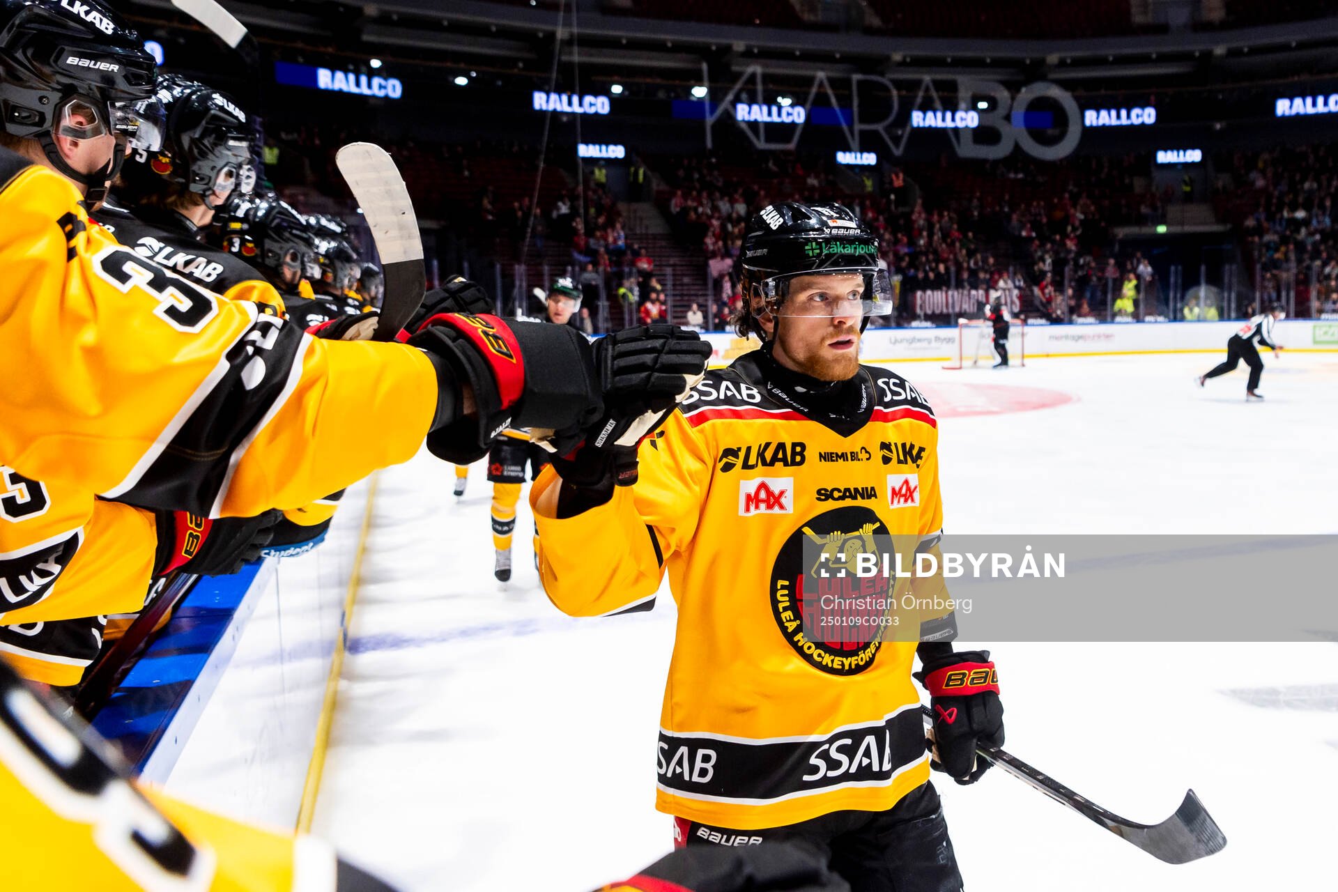 Luleås Brendan Shinnimin jublar