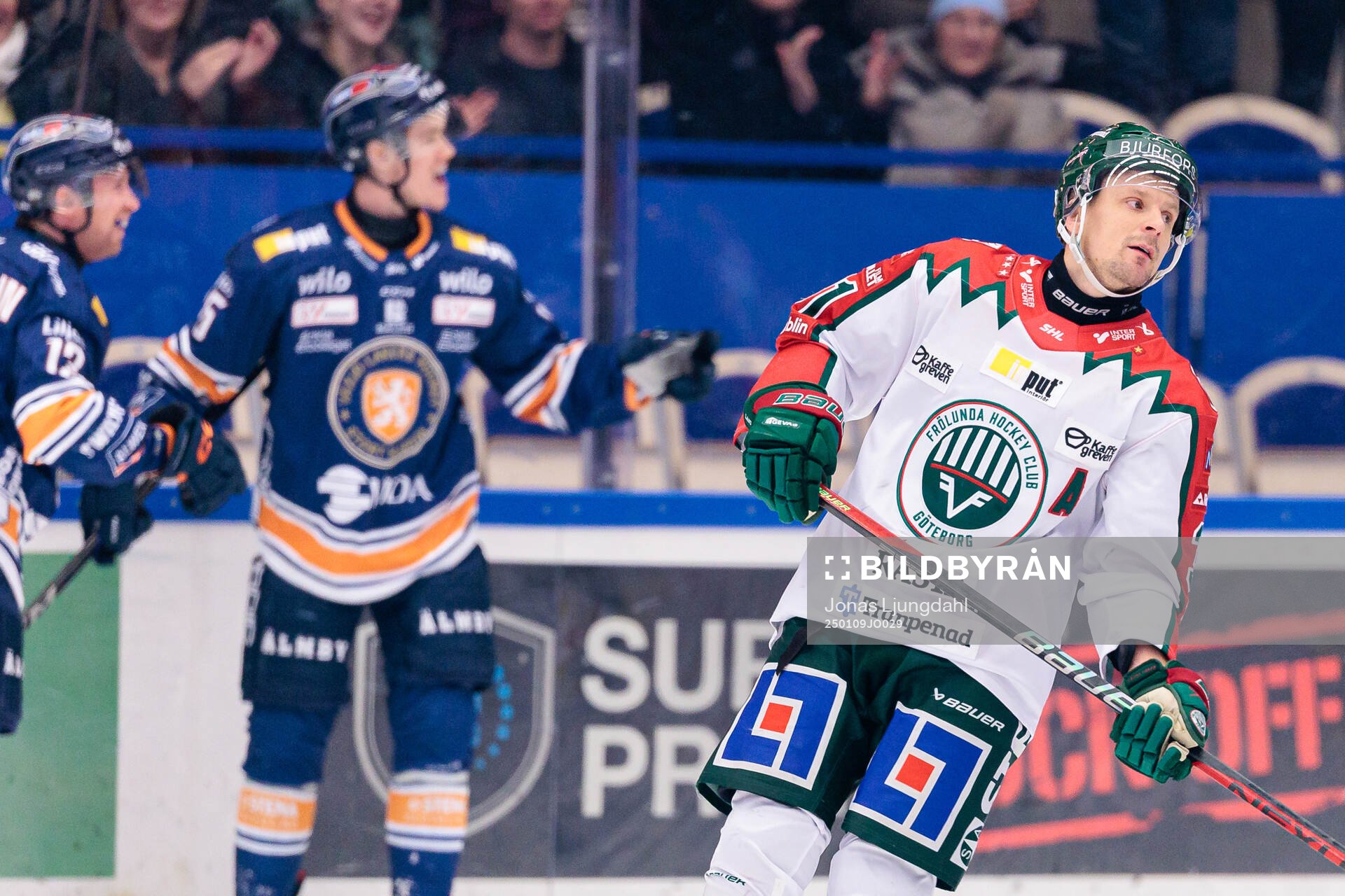 Frölundas Nicklas Lasu deppar
