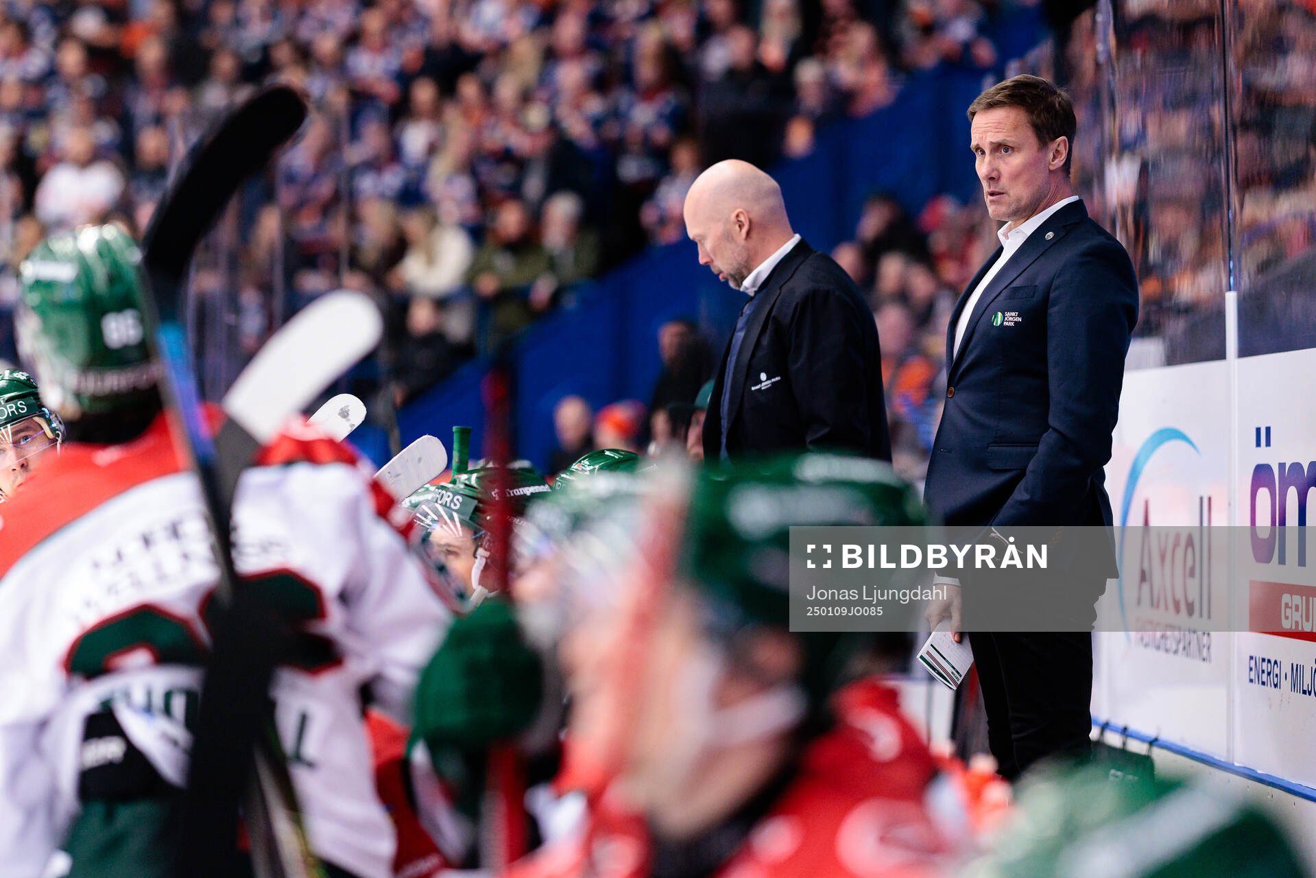 Frölundas tränare Roger Rönnberg