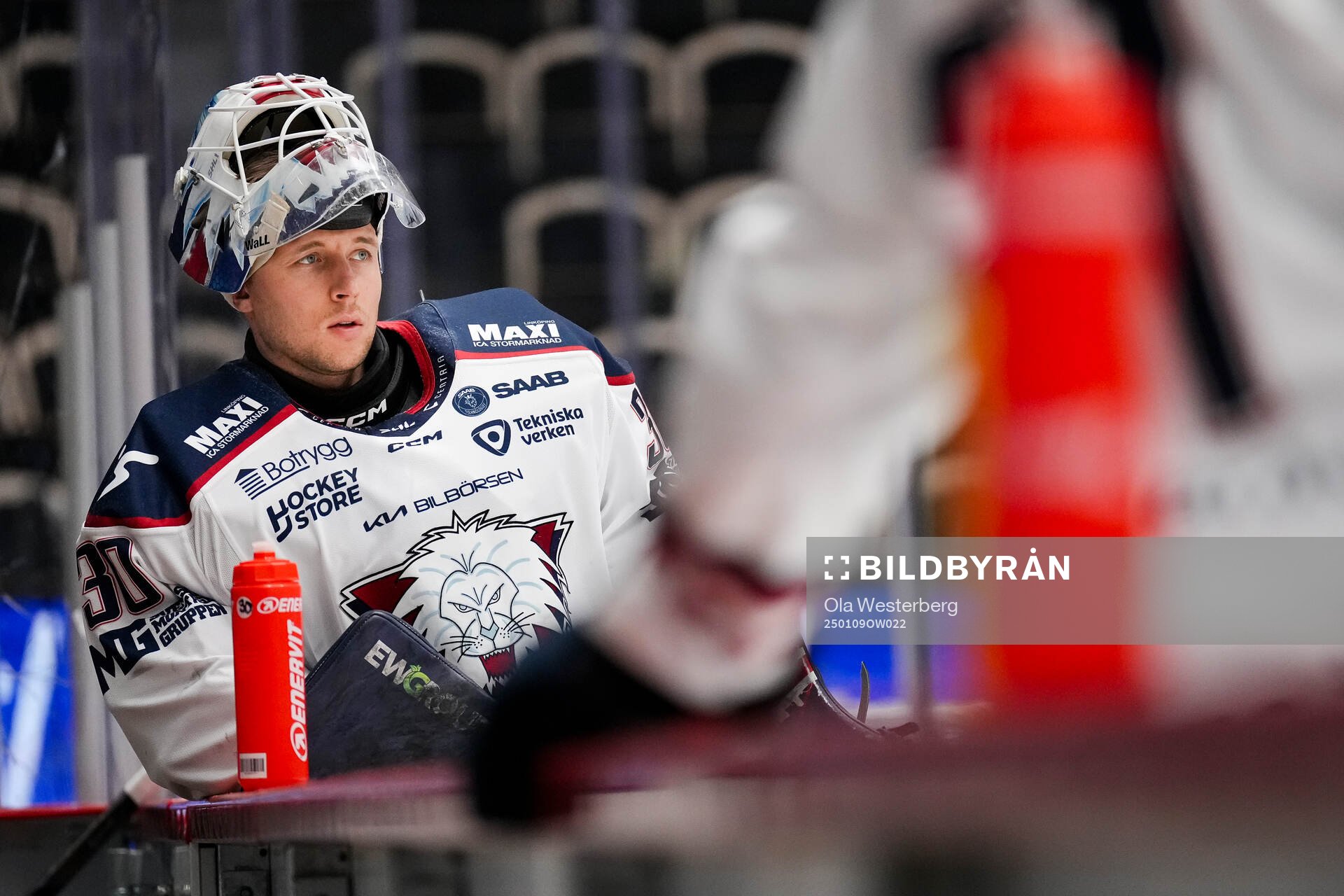 Linköpings målvakt Christian Heljanko