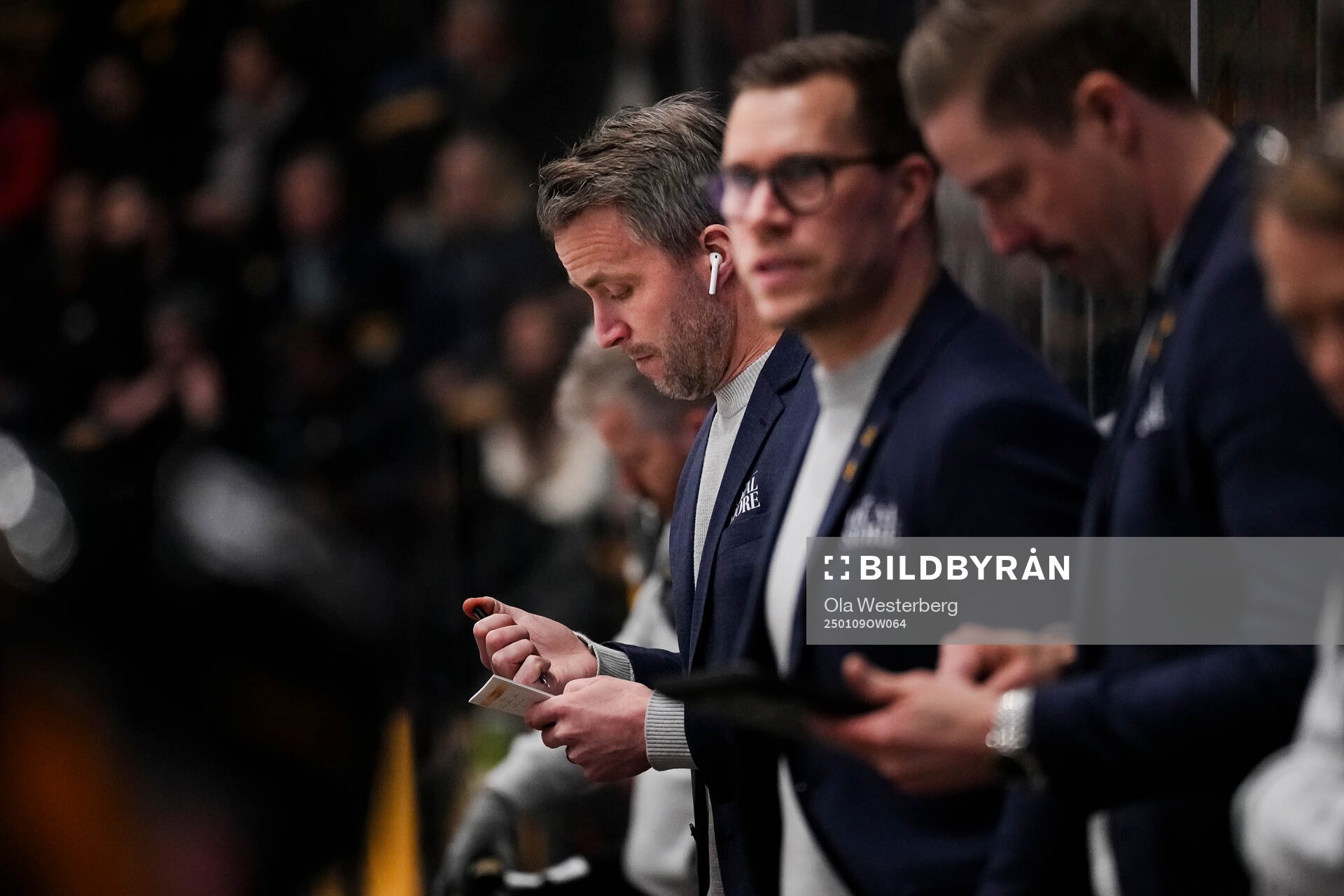 Skellefteås assisterande tränare Pontus Petterström