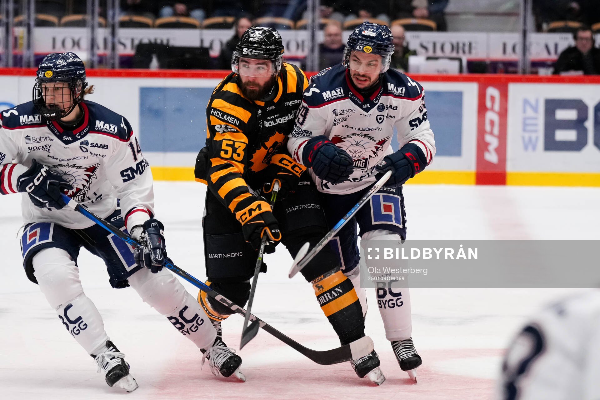 Linköpings Eddie Genborg och Ty Rattie