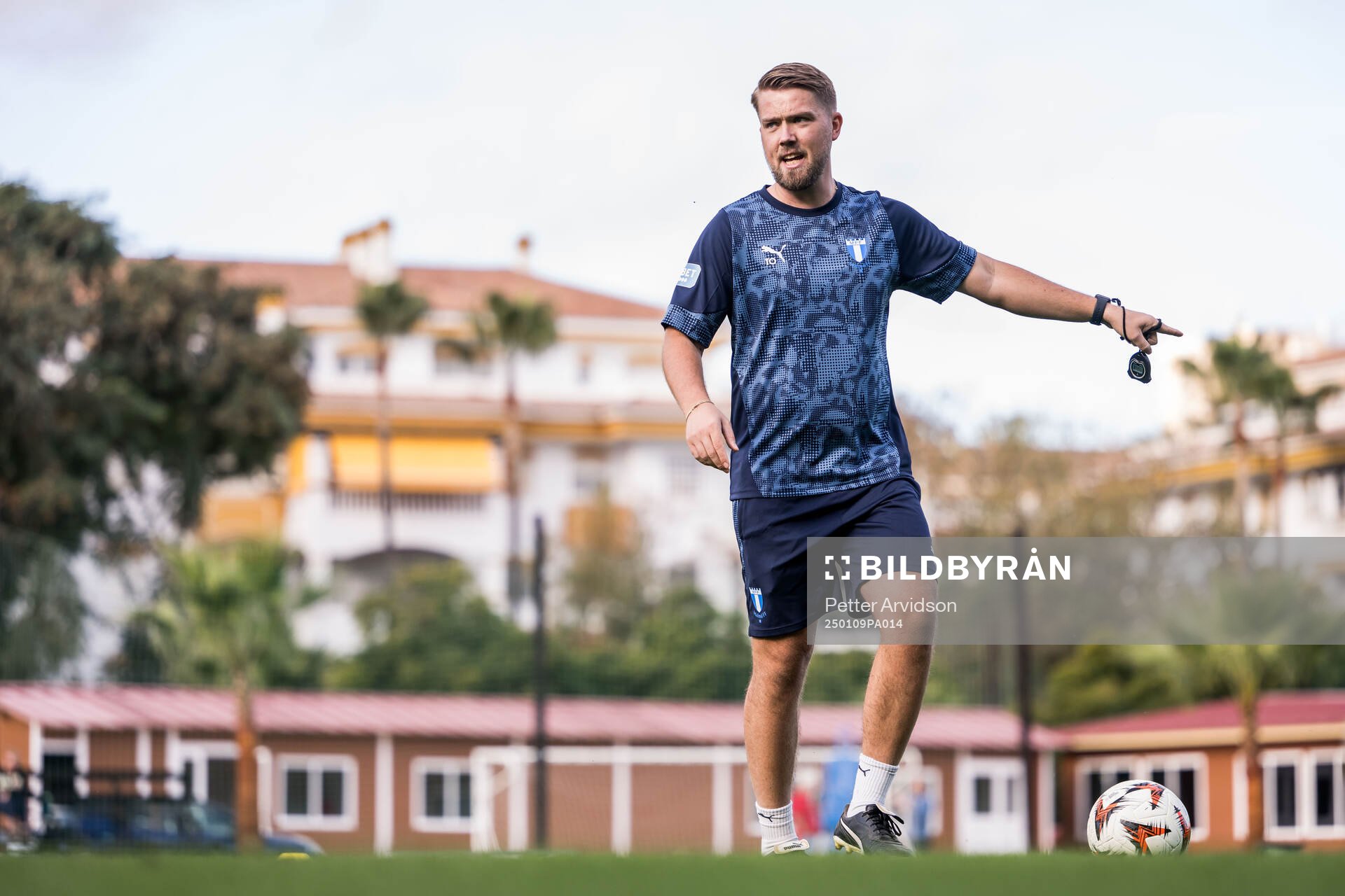 Malmö FFs assisterande tränare Theodor Olsson