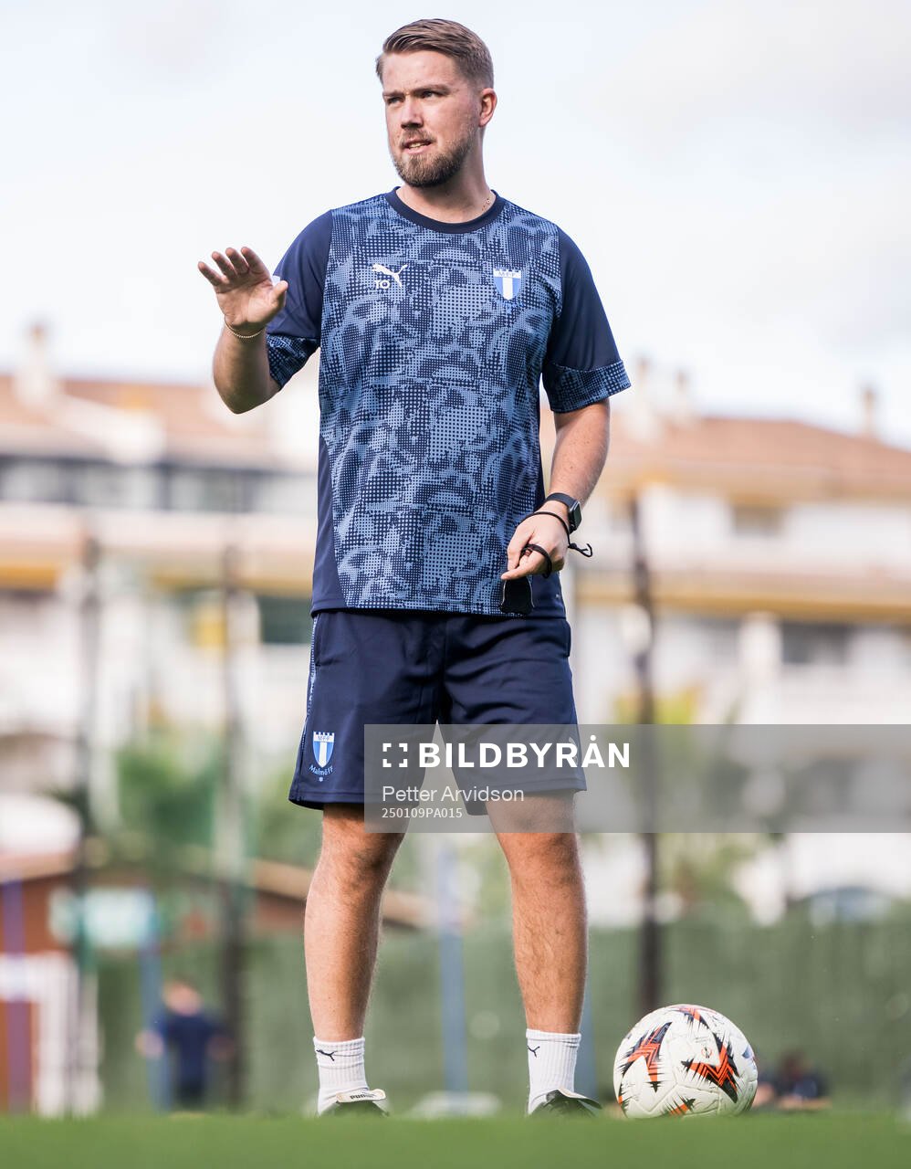 Malmö FFs assisterande tränare Theodor Olsson