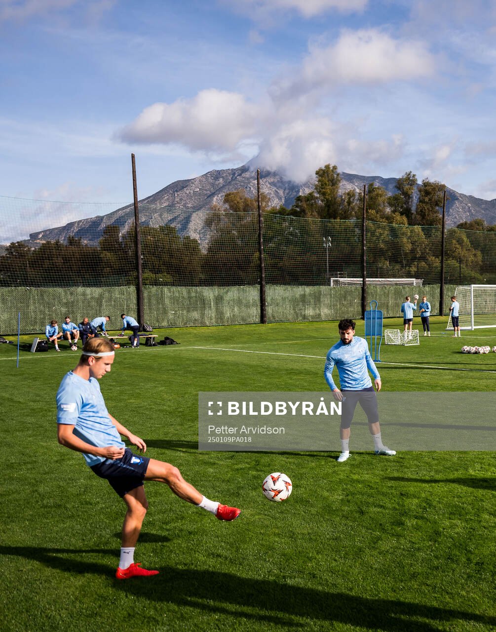 Malmö FFs Erik Botheim och Sead Haksabanovic