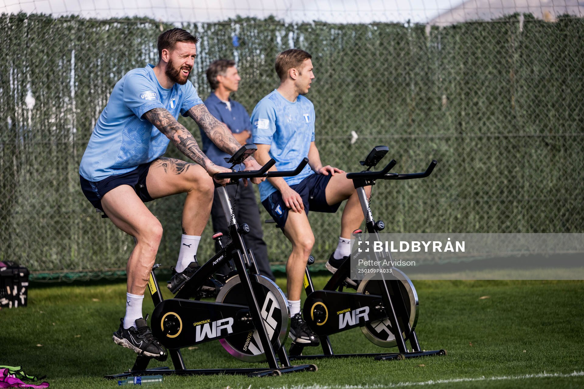 Malmö FFs Pontus Jansson och Anton Tinnerholm