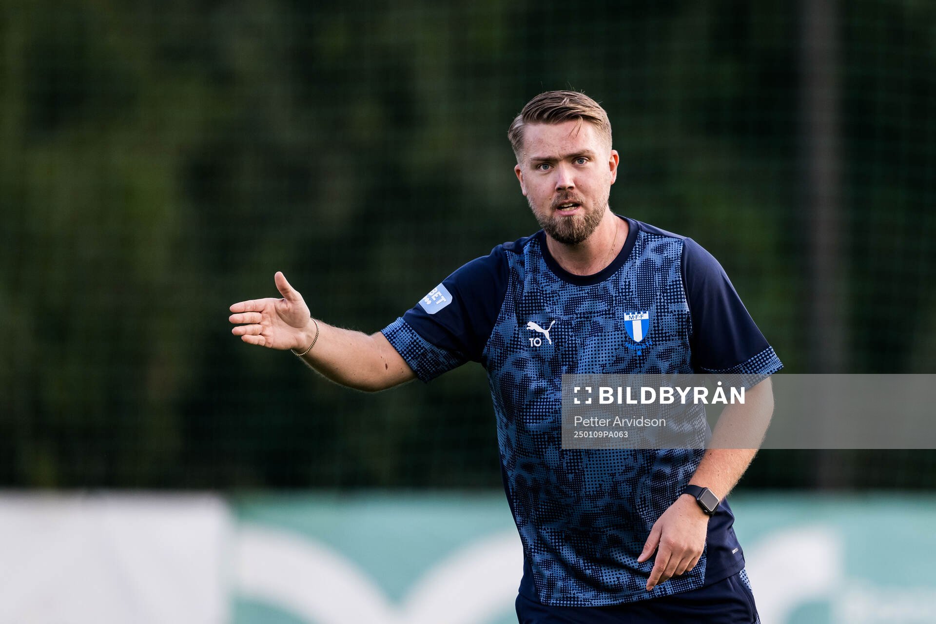 Malmö FFs assisterande tränare Theodor Olsson