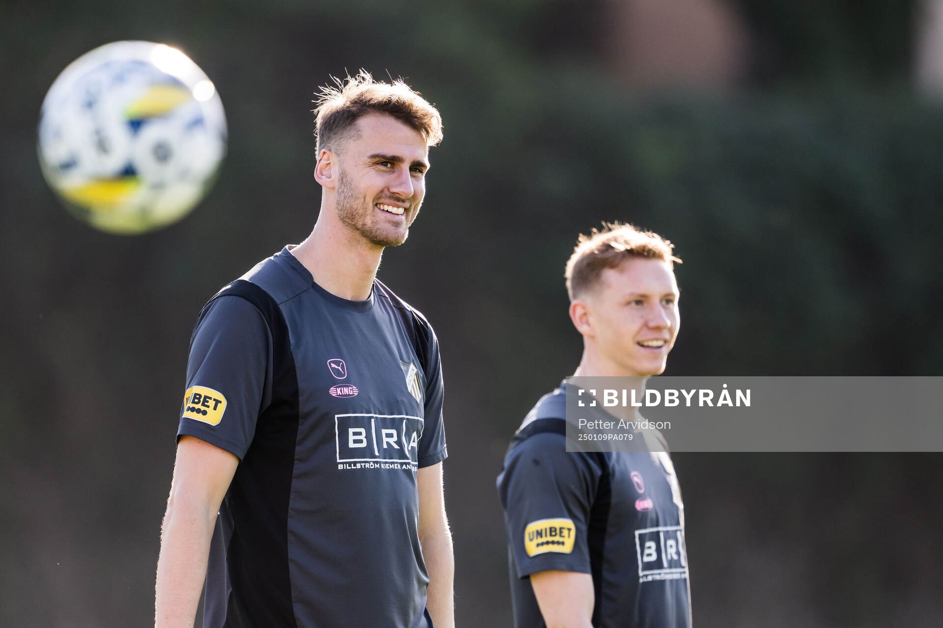 Häckens Johan Hammar och Julius Lindberg