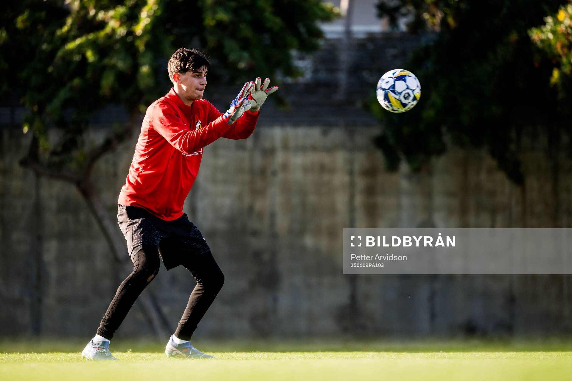 Häckens målvakt Kristan Marinkovic