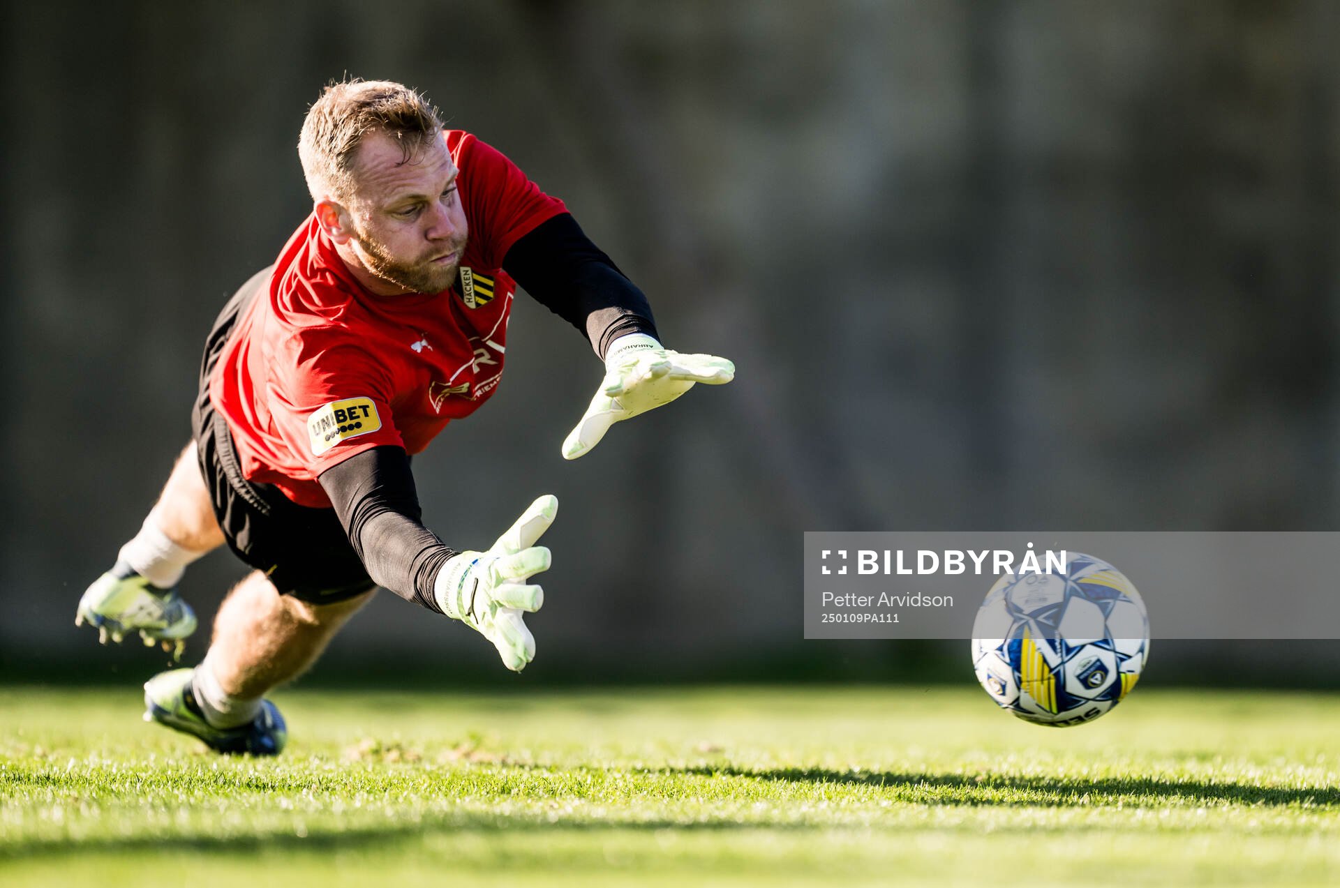 Häckens målvakt Peter Abrahamsson