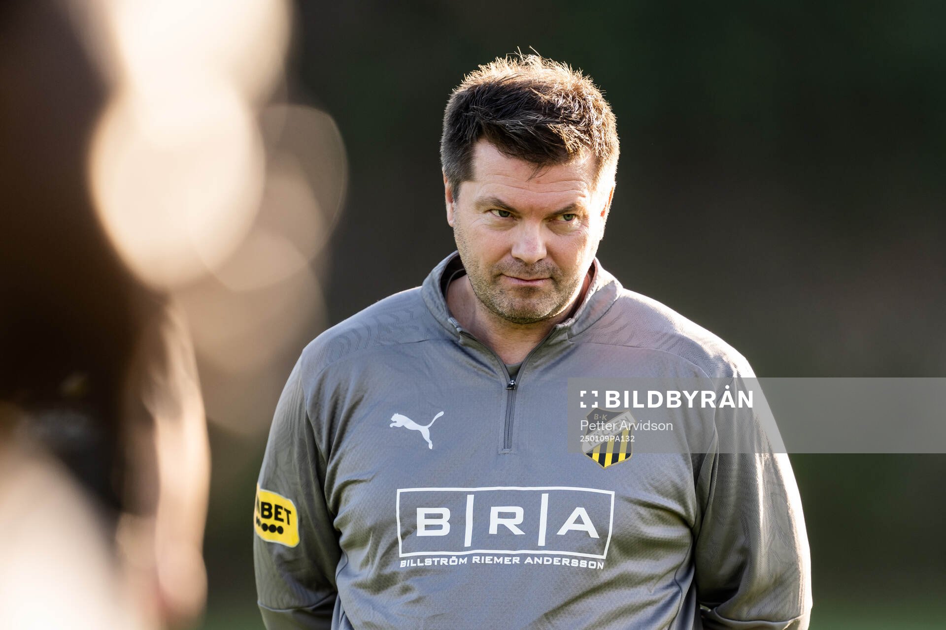 Tränare Jens Gustafsson