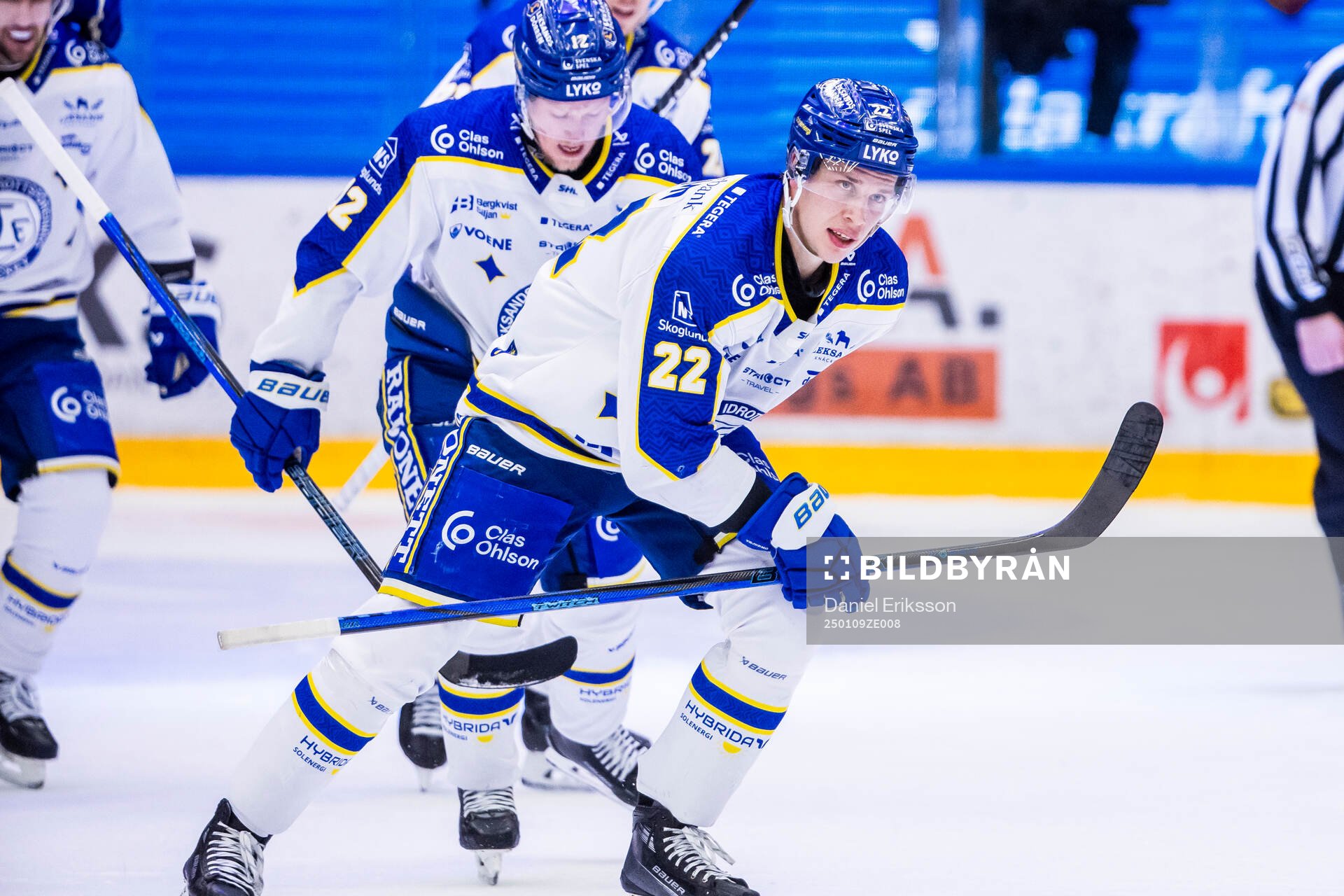 Leksands Lukas Vejdemo jublar