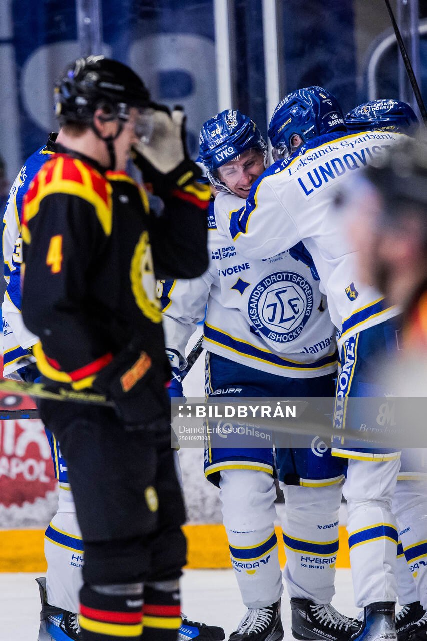 Leksands Patrik Norén jublar