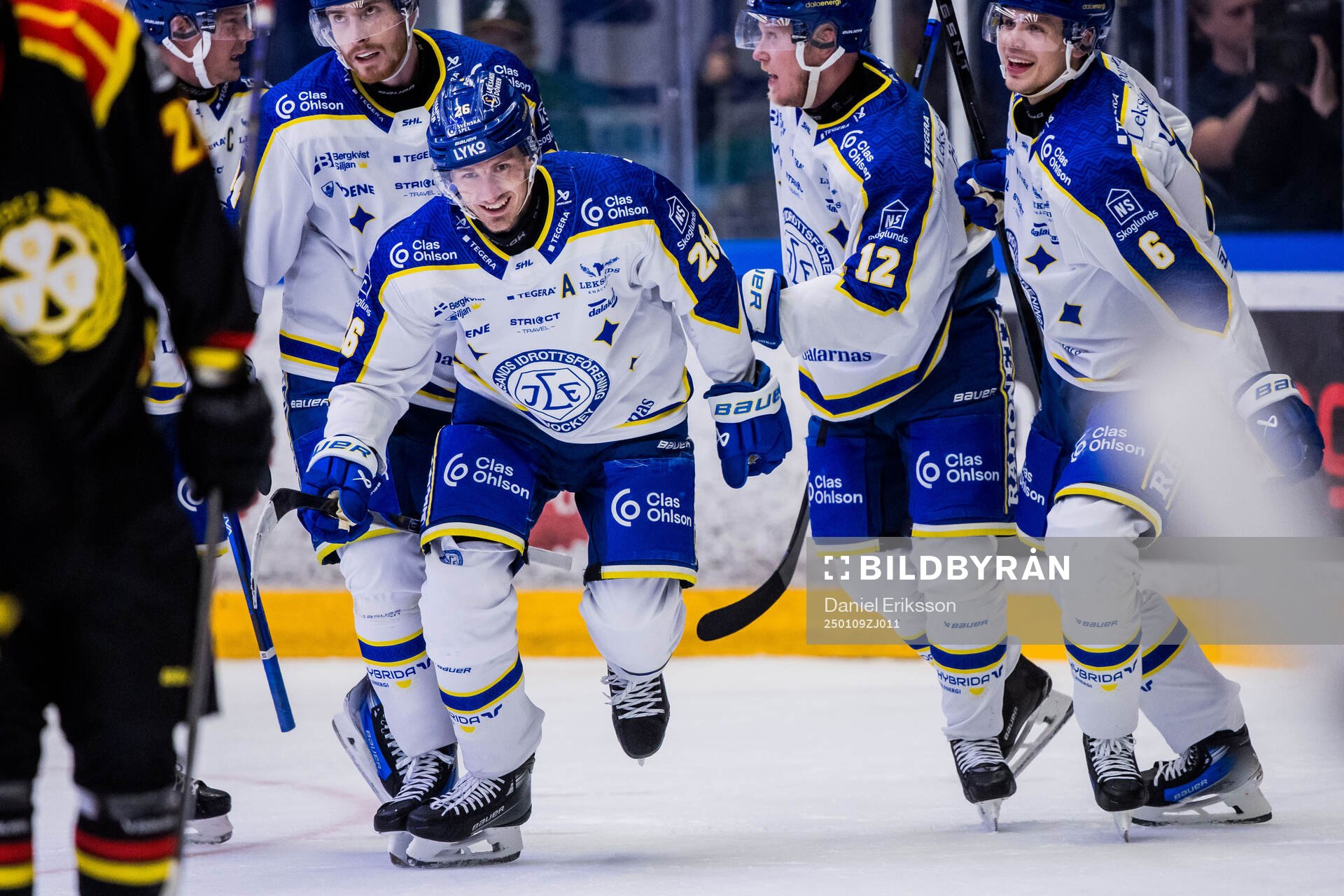 Leksands Patrik Norén jublar