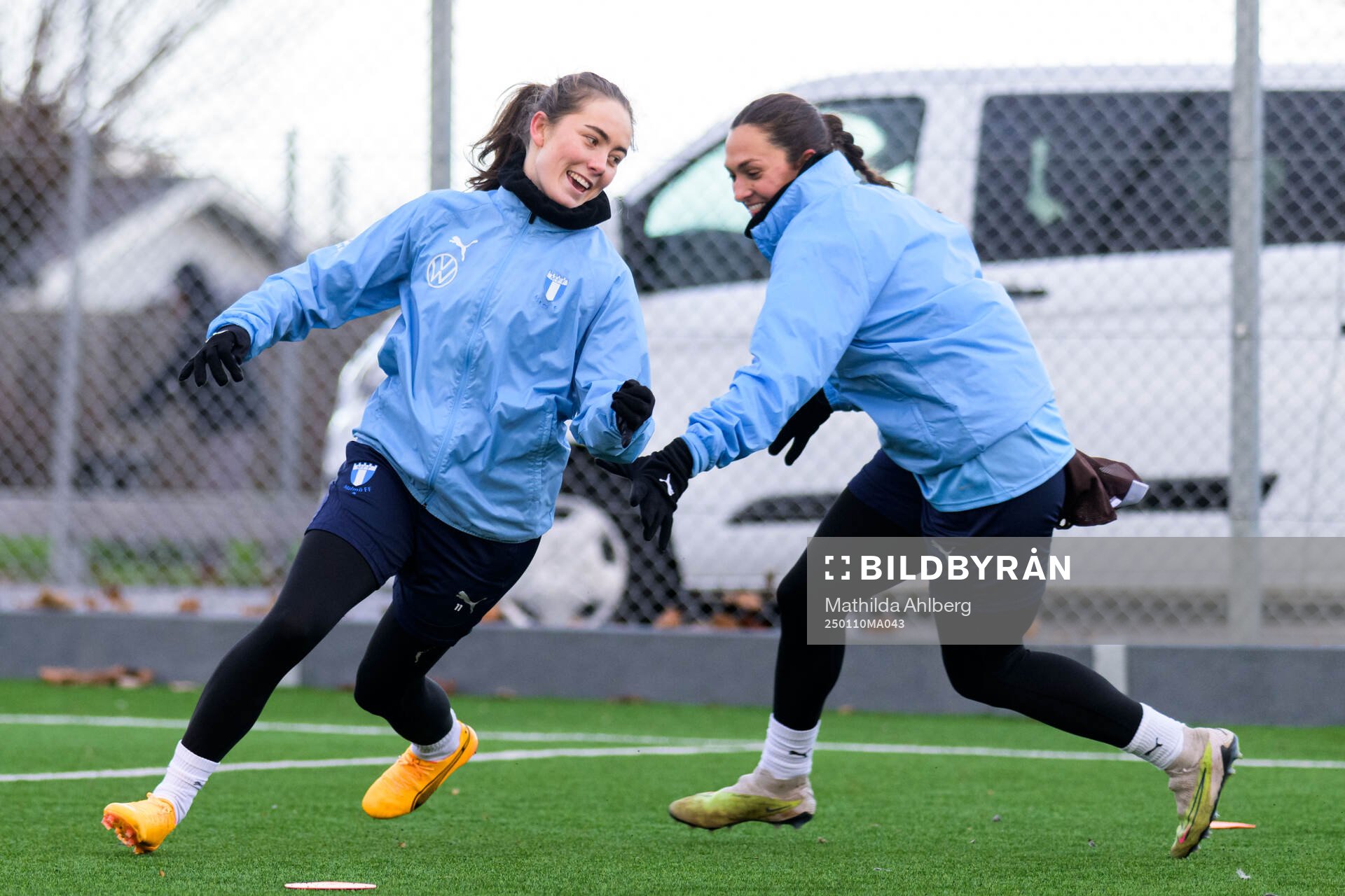 Malmö FFs Matilda Eriksson Kristell och Izzy D'Aguila