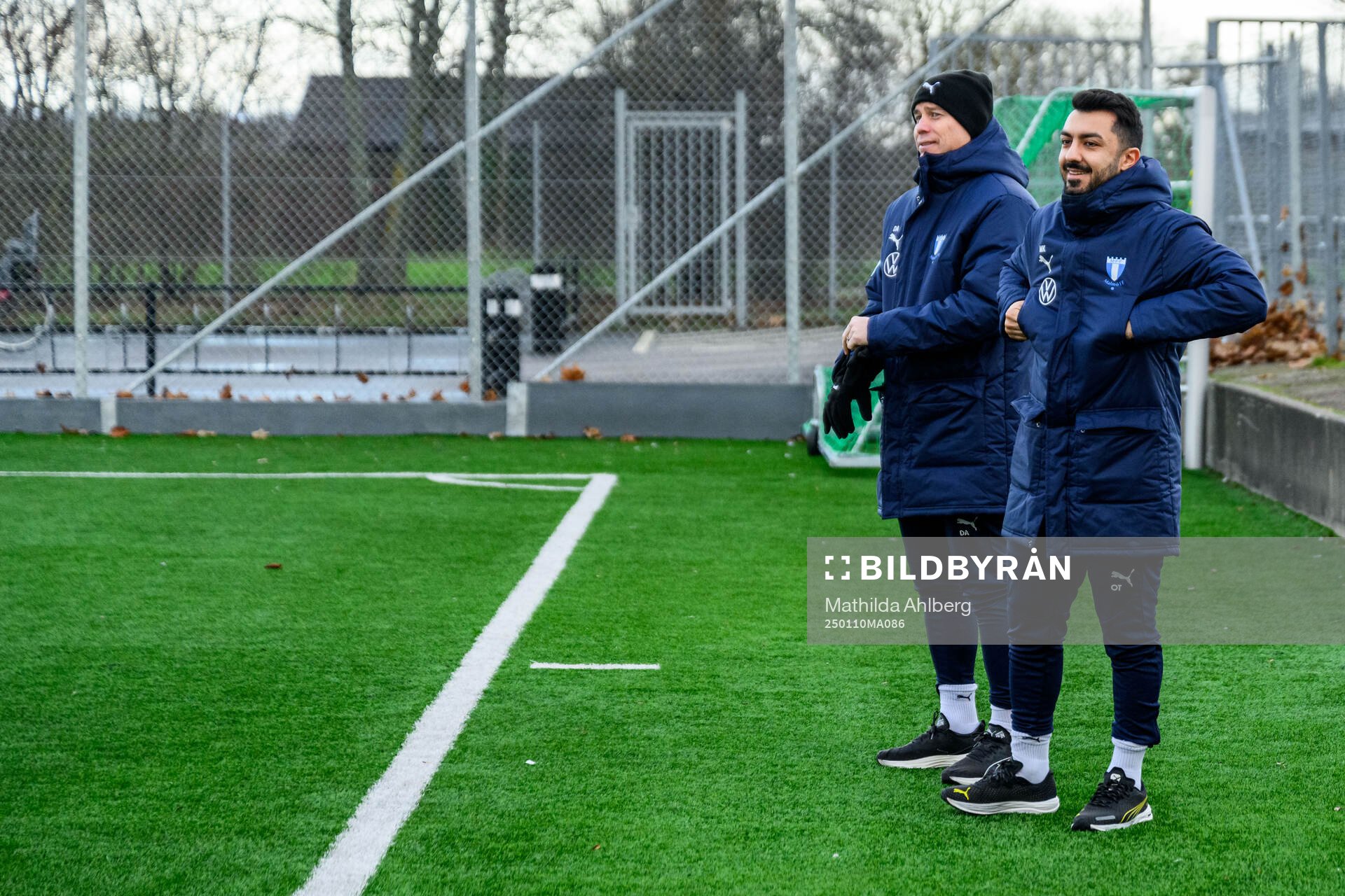 Sportchef Daniel Andersson och assisterande sportchef Maxim
