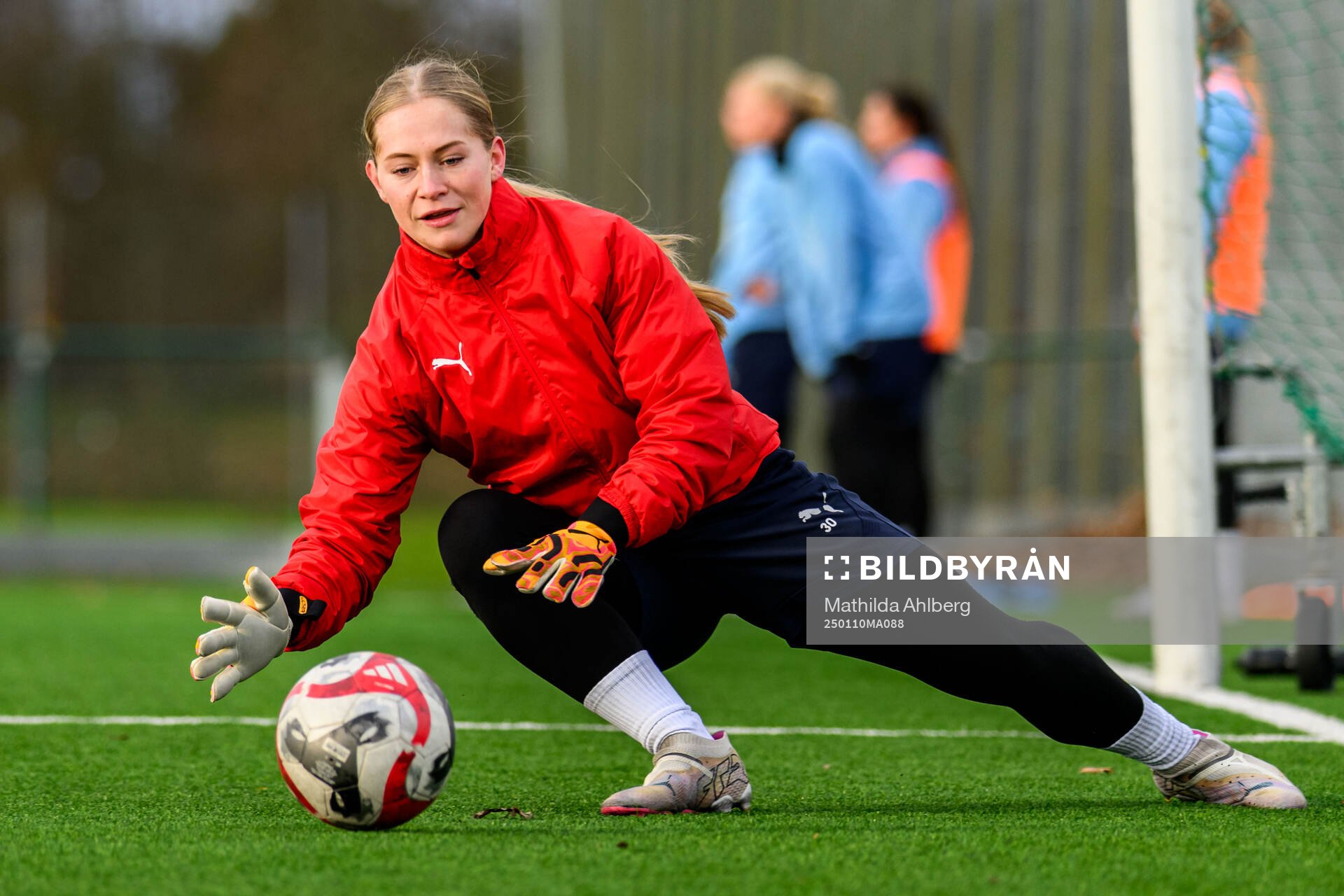 Målvakt Emelie Borg