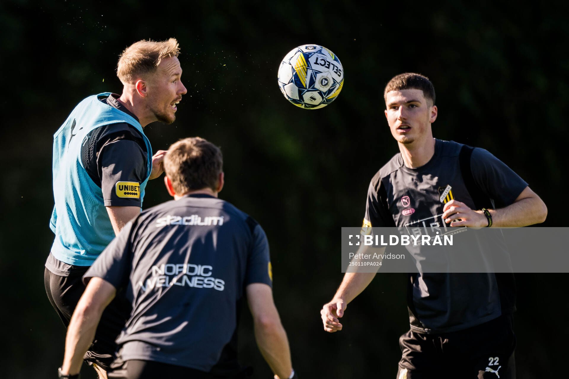 Häckens Mikkel Rygaard Jensen och Nikola Zecevic