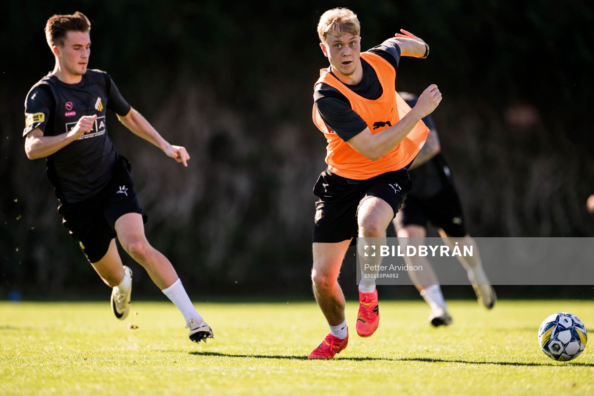 Häckens Simon Gustafson och Isak Brusberg