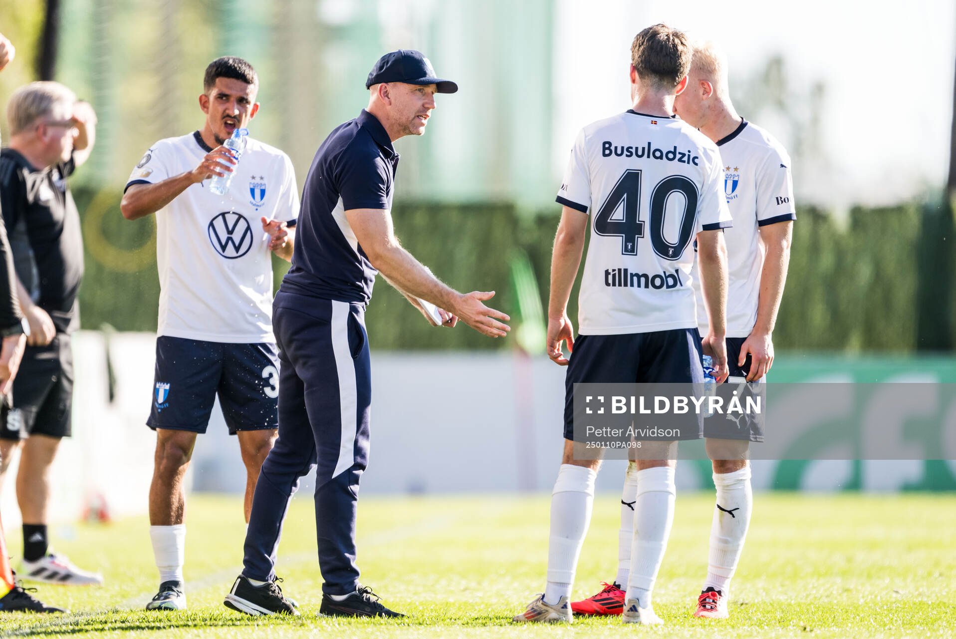 Head coach Henrik Rydström of Malmö FF