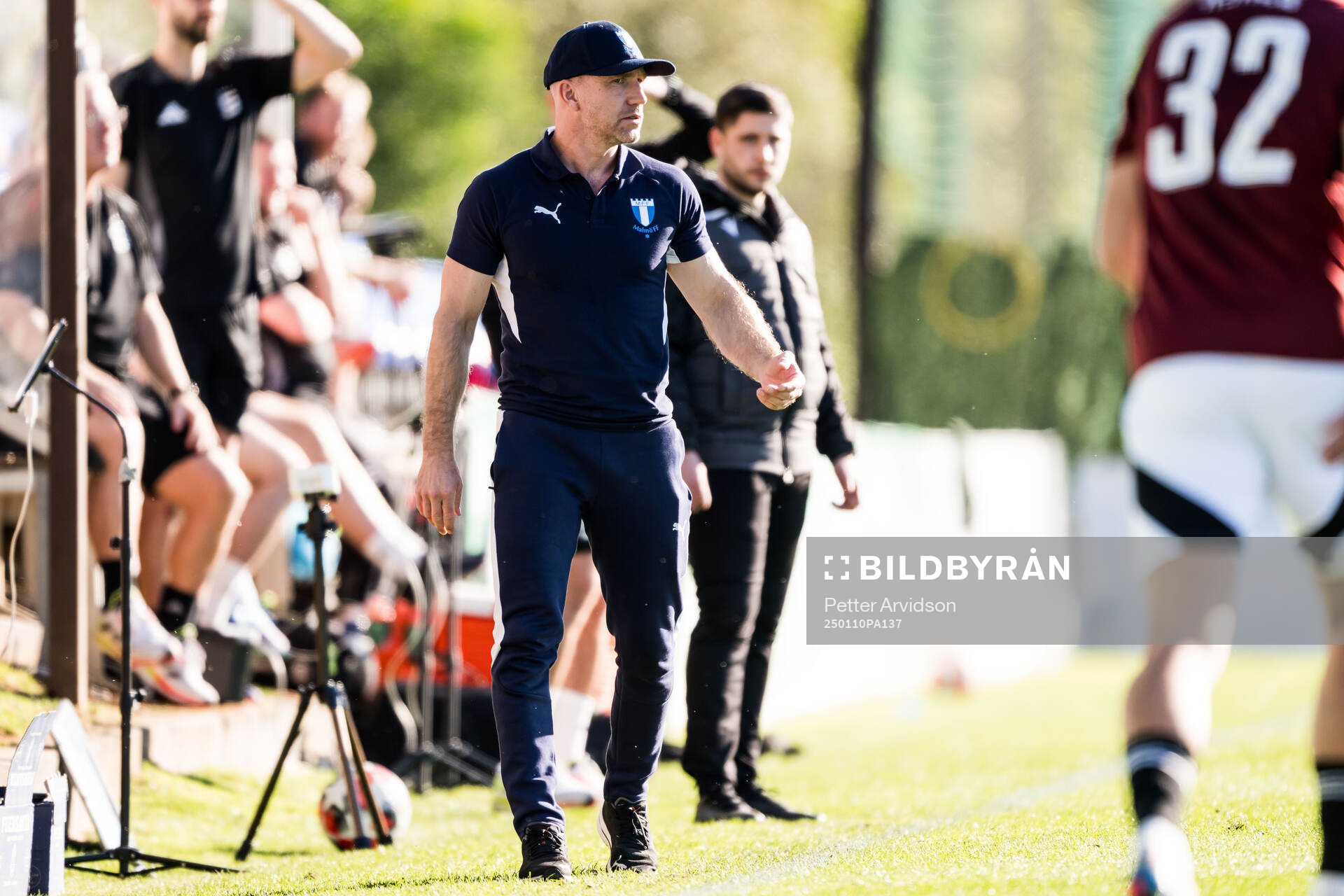 Head coach Henrik Rydström of Malmö FF