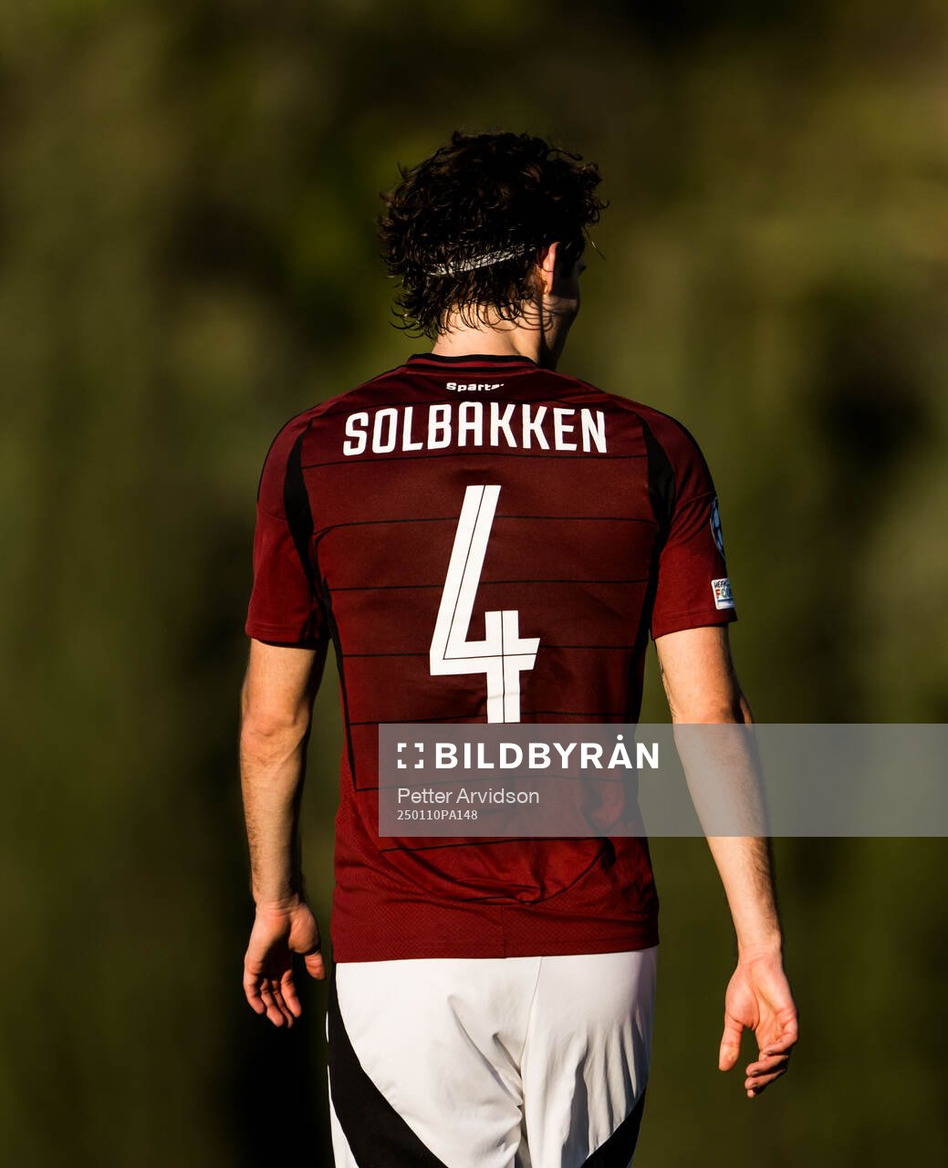 Markus Solbakken of Sparta Prag during the friendly football match between Malmö FF and Sparta Prag on January 10, 2025 in Puerto Banus.