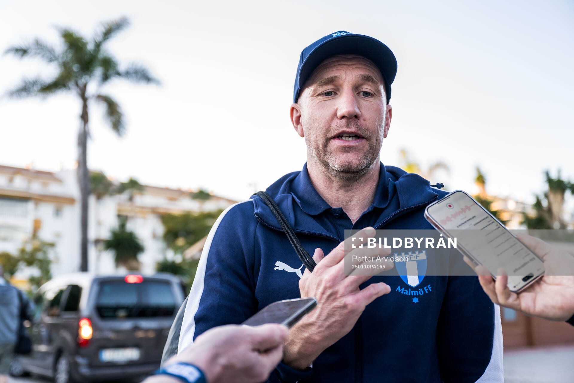 Head coach Henrik Rydström of Malmö FF