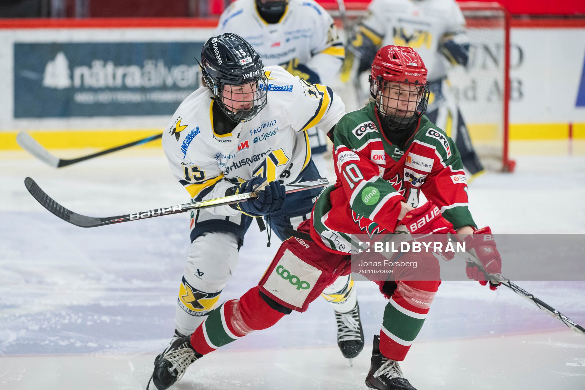 Modos Wilma Sundin och HV71s Audrey-Anne Veillette