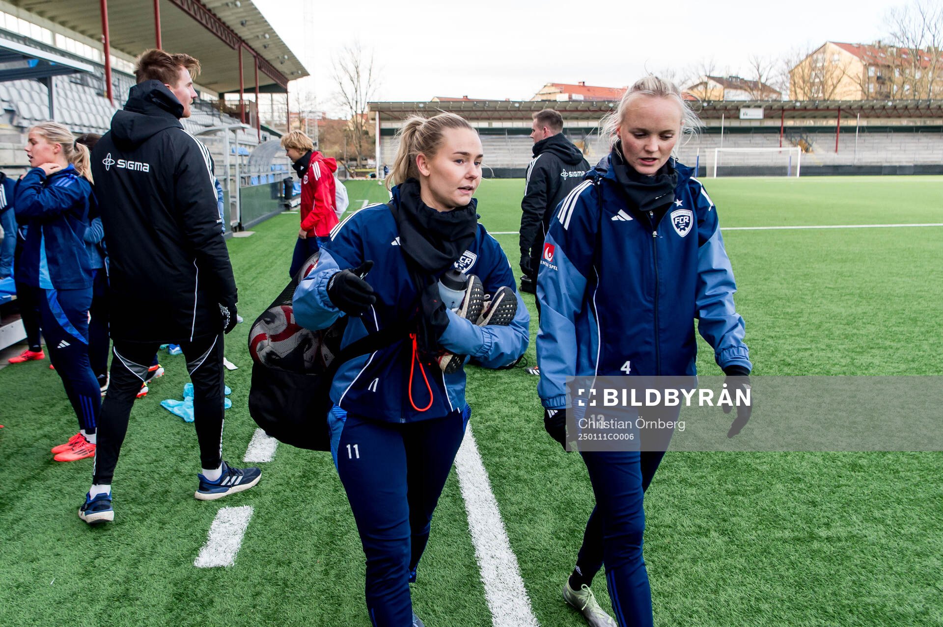 Rosengårds Emma Jansson och Emma Pennsäter