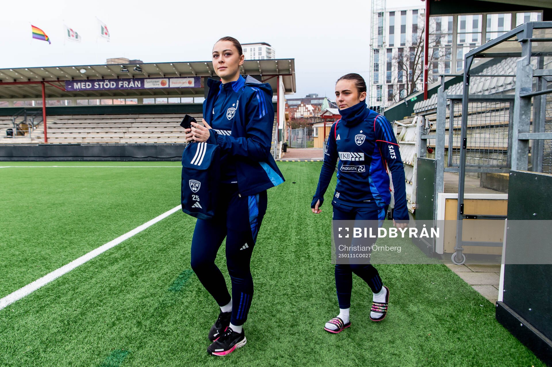 Rosengårds Alice Enehov och Maja Johansson