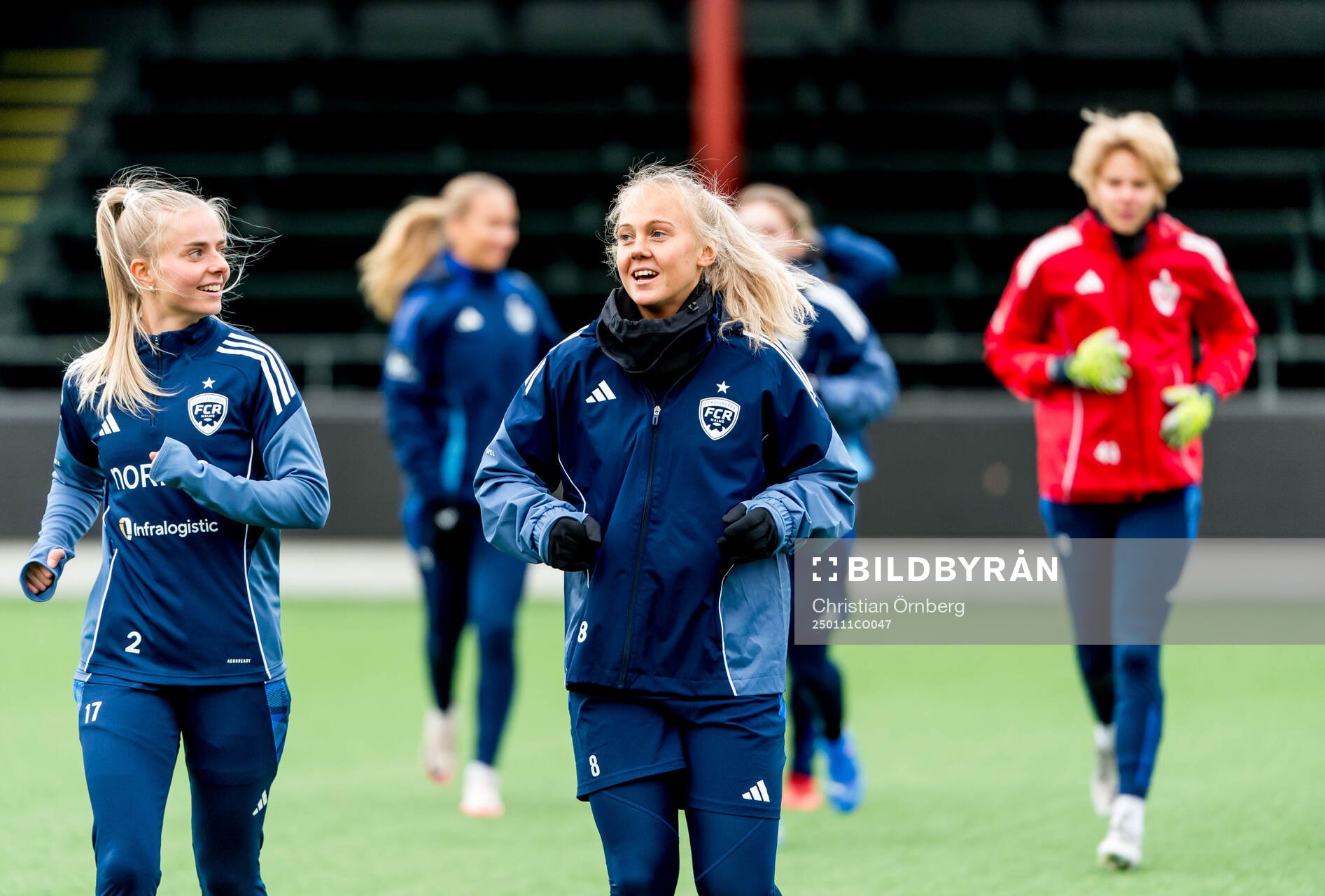 Rosengårds Emilie Woldvik och Molly Johansson