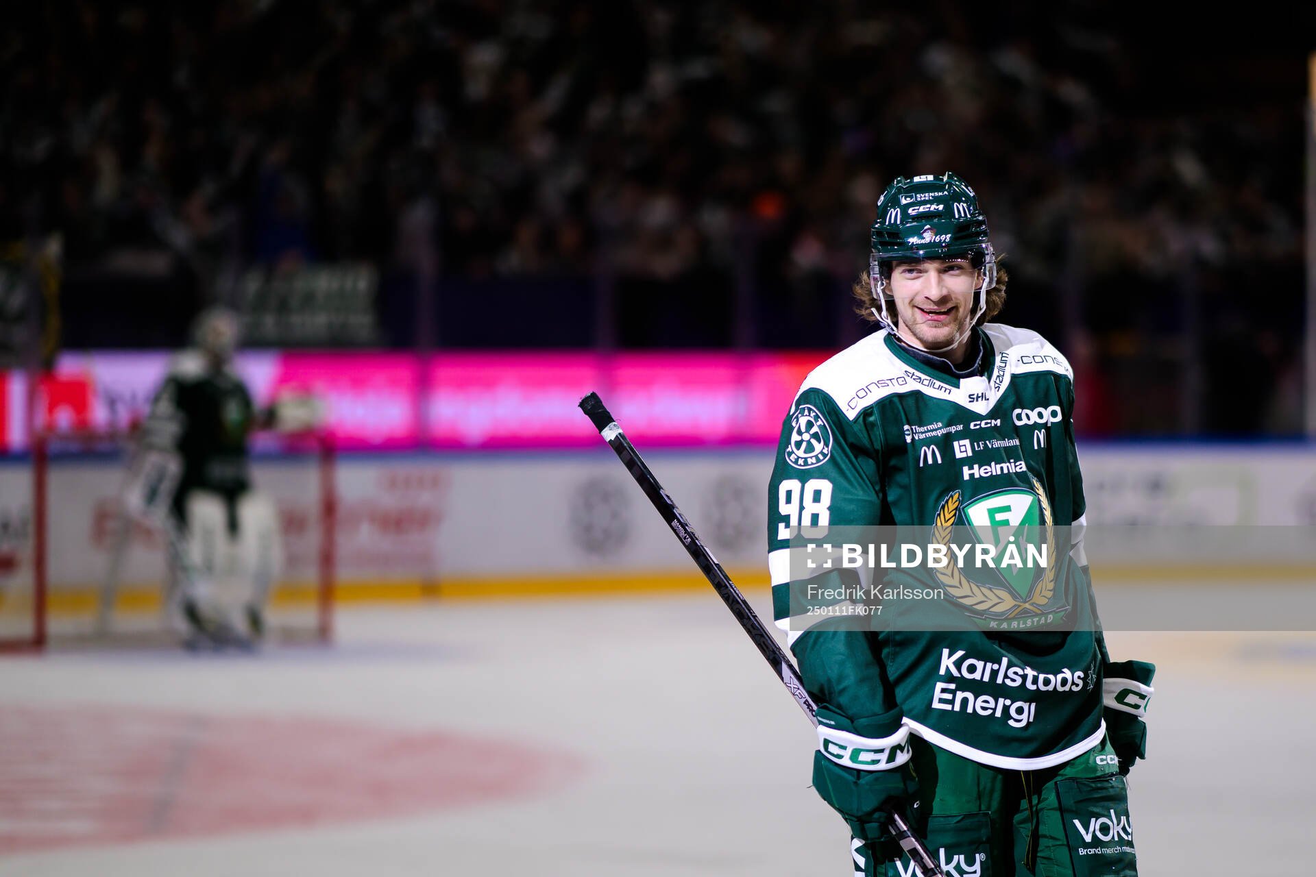 Färjestads Marian Studenic jublar
