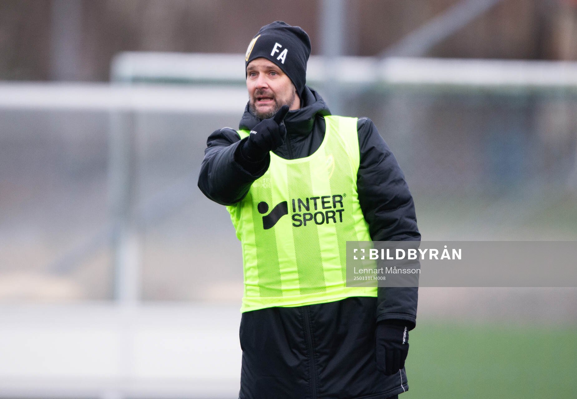 IFK Hässleholms  IFK Hässleholms tränare Fredrik Ahlgren
