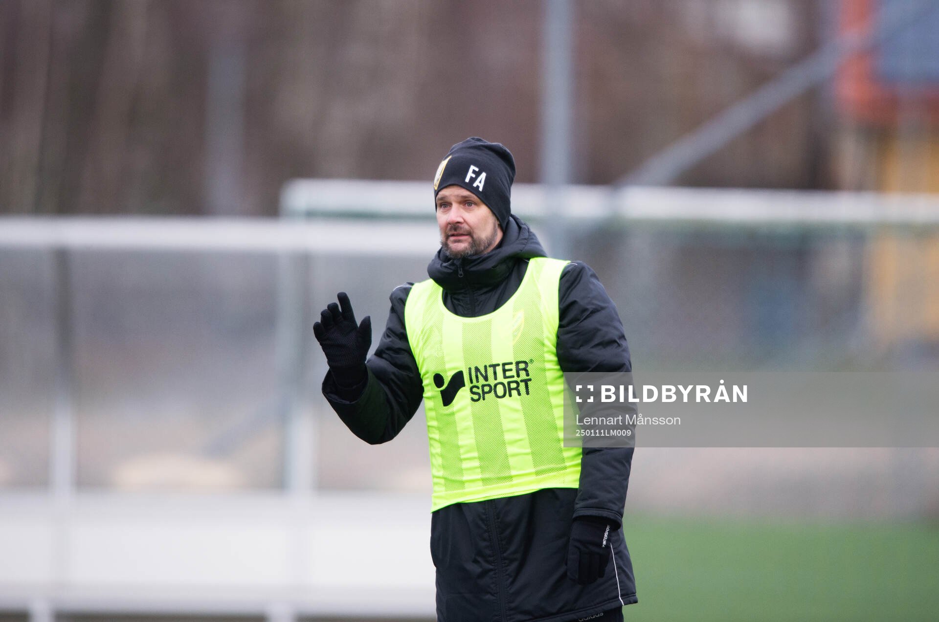 IFK Hässleholms  IFK Hässleholms tränare Fredrik Ahlgren