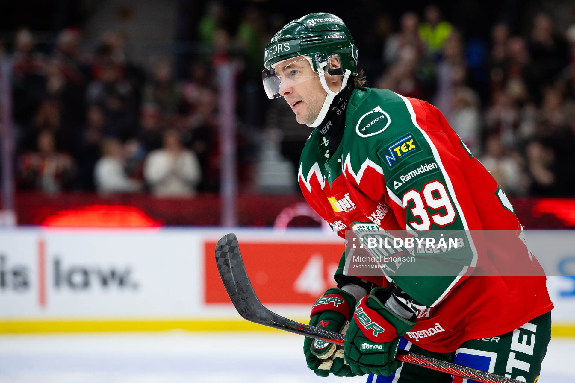 Frölundas Mikael Ruohomaa jublar