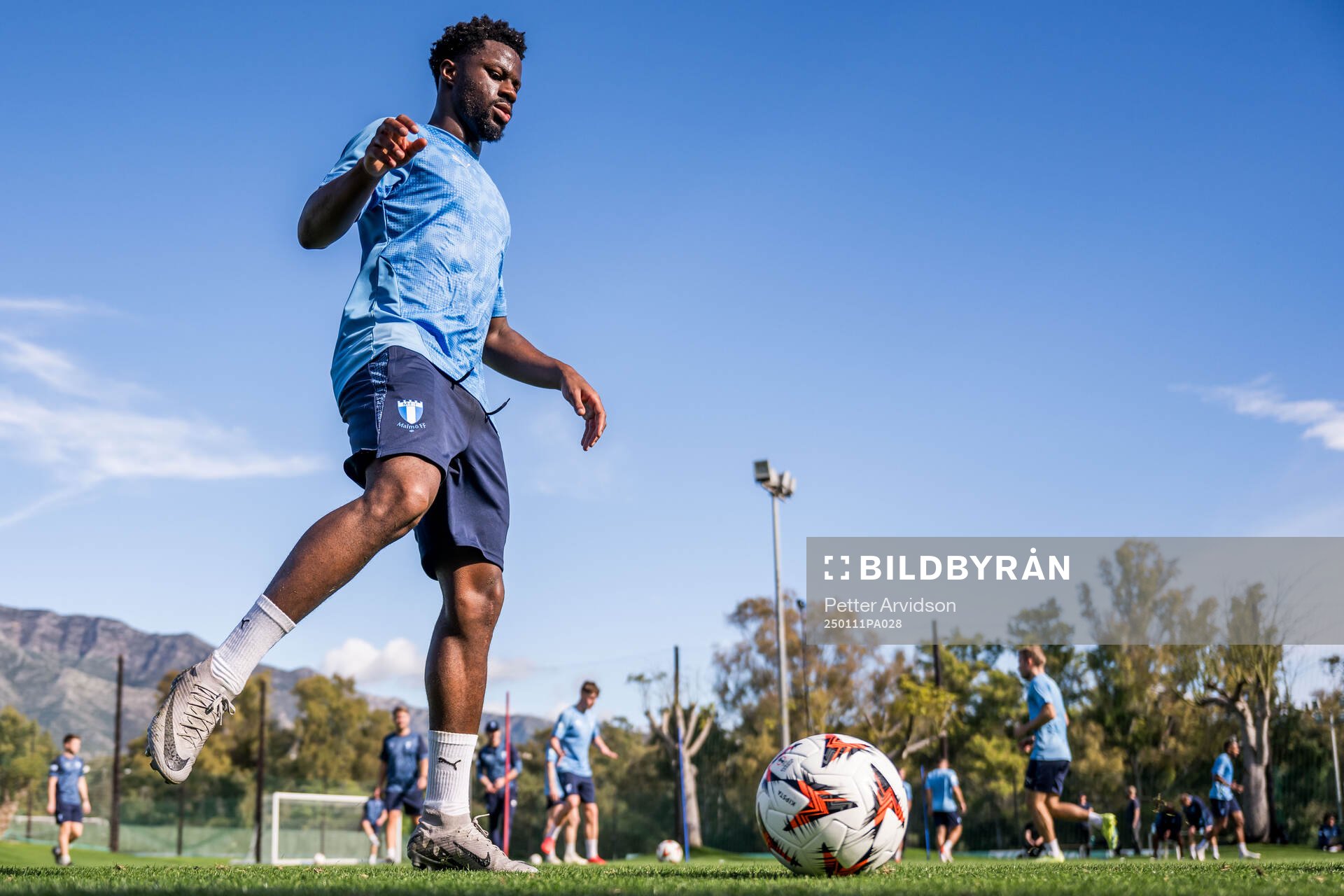 Malmö FFs Emmanuel Ekong
