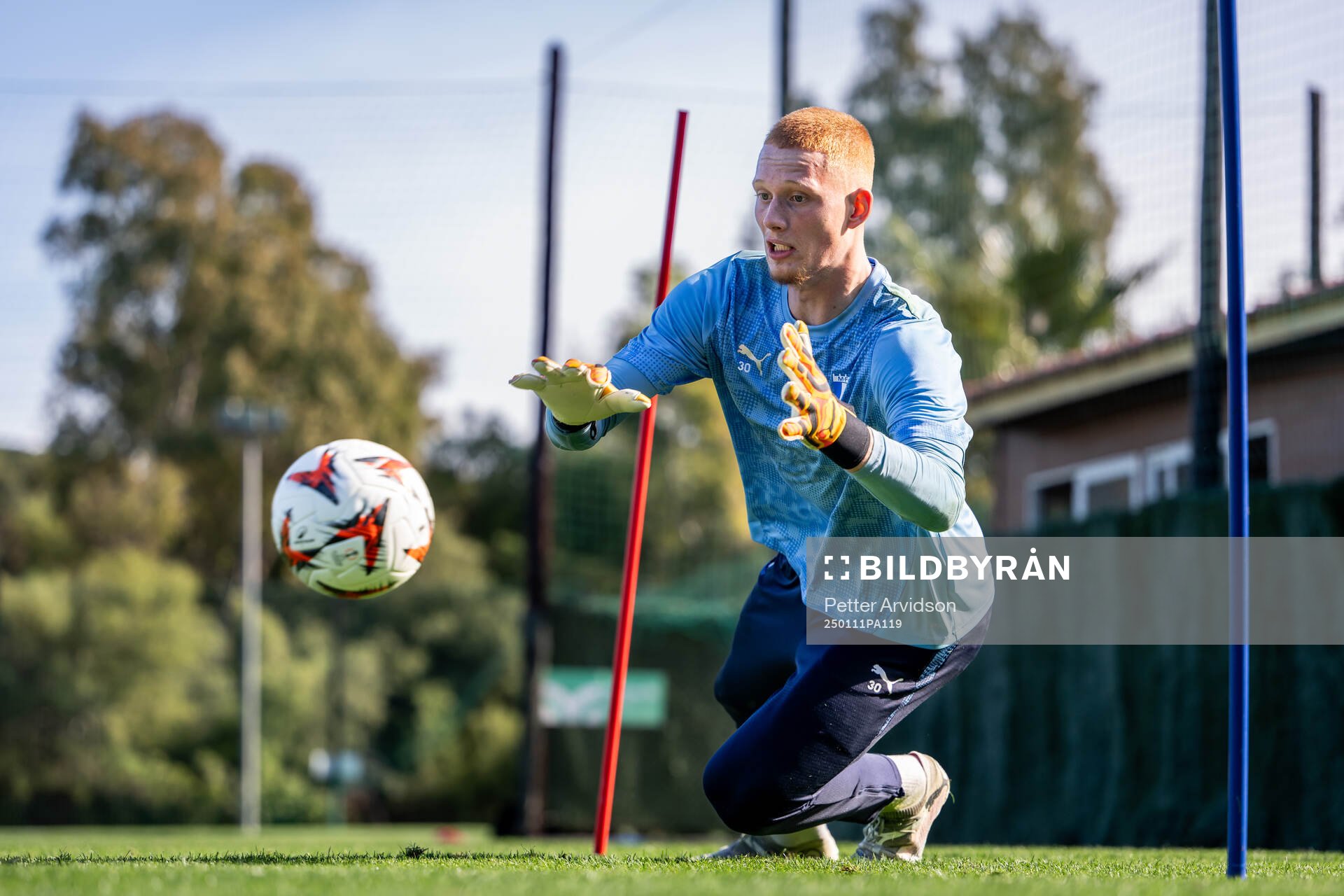 Målvakt Joakim Persson