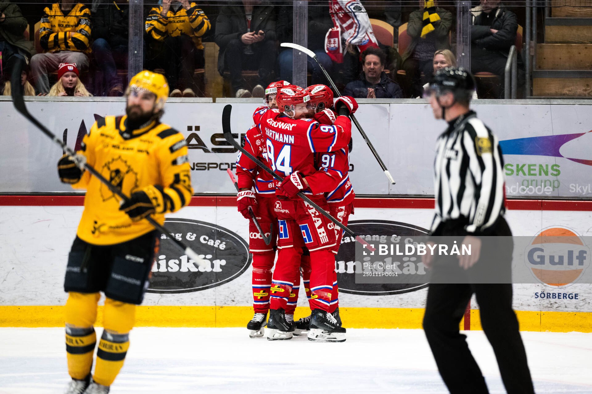 Timrås Magnus Pääjärvi jublar