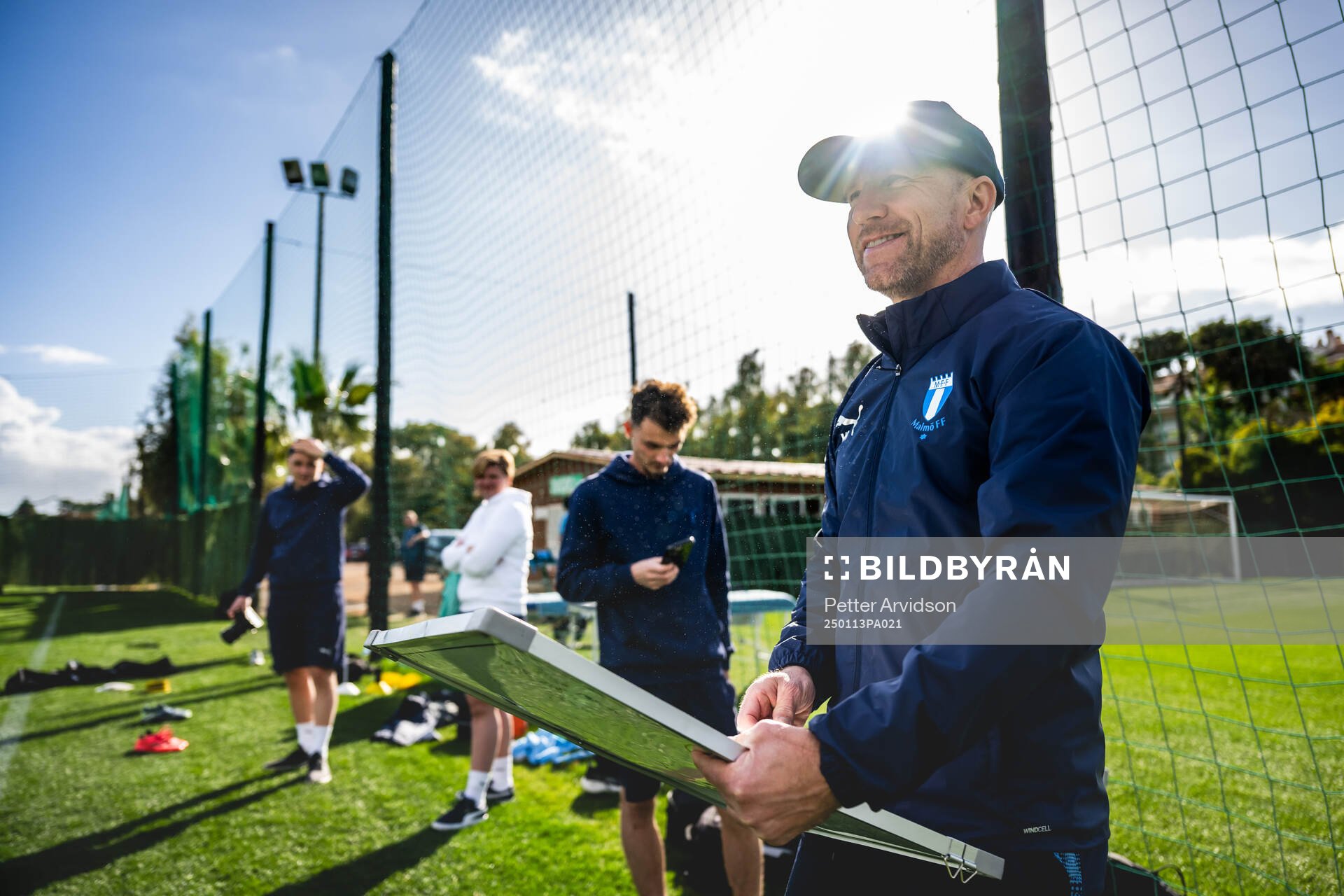 Tränare Henrik Rydström