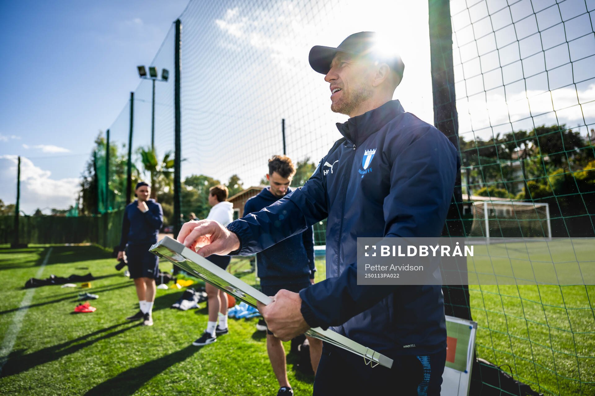 Tränare Henrik Rydström