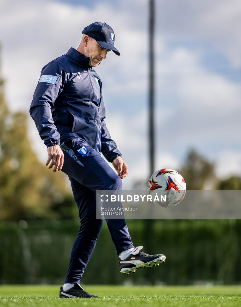 Tränare Henrik Rydström