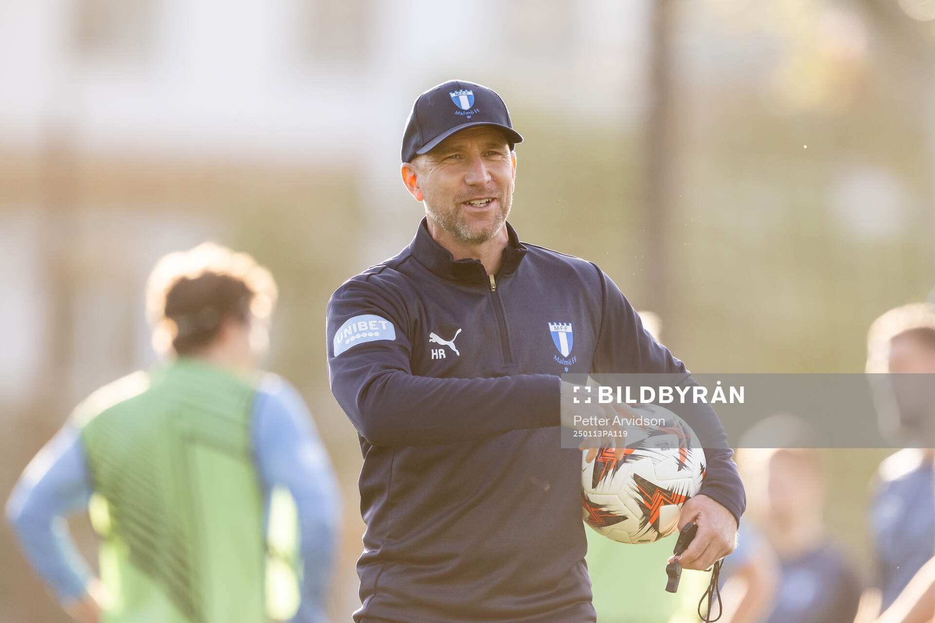 Tränare Henrik Rydström