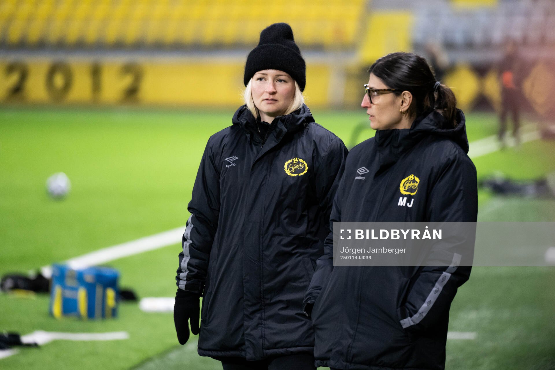 Lagledare Fanny Johansson och Mery Jadan