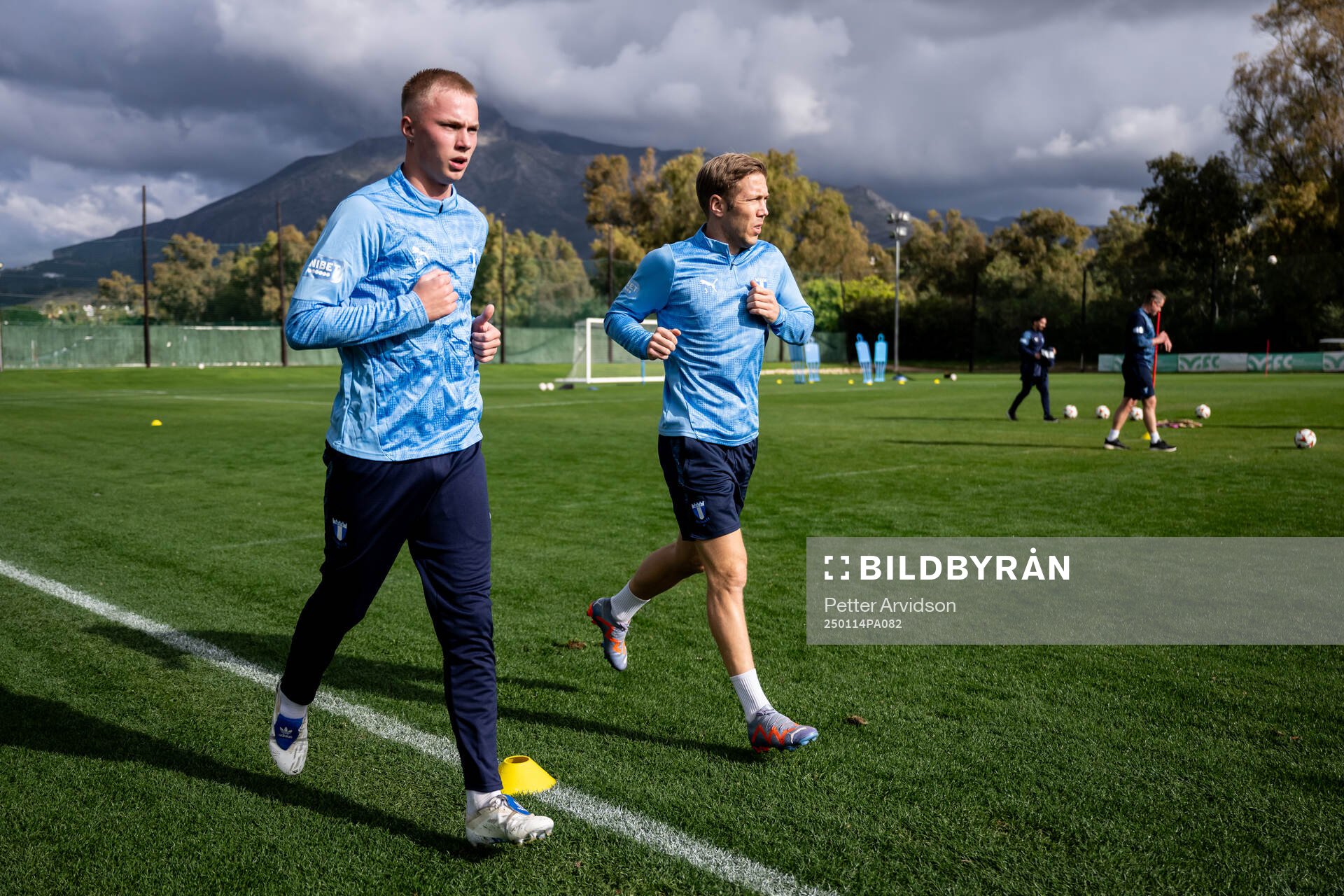 Daniel Gudjohnsen och Anton Tinnerholm