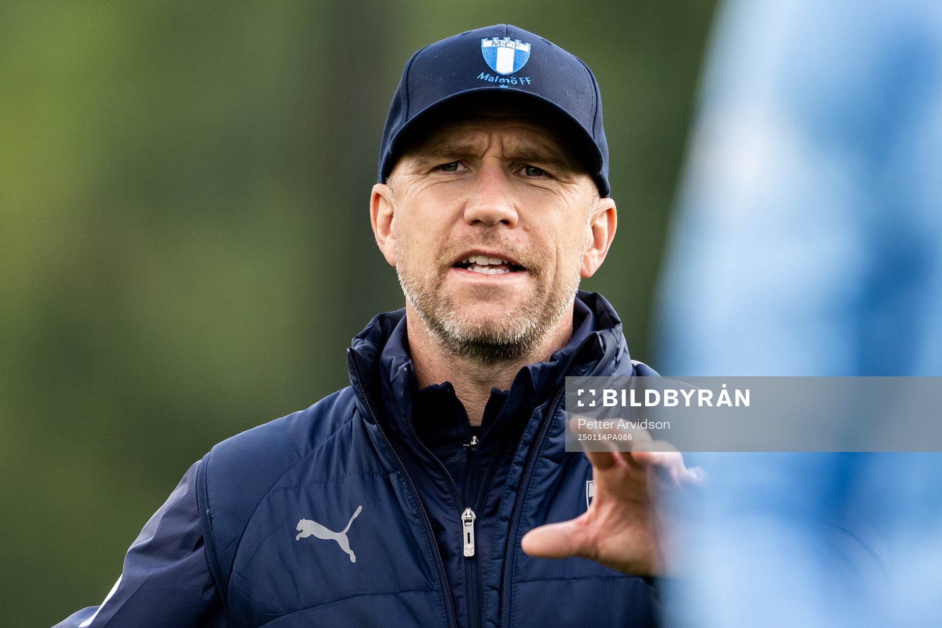 Tränare Henrik Rydström